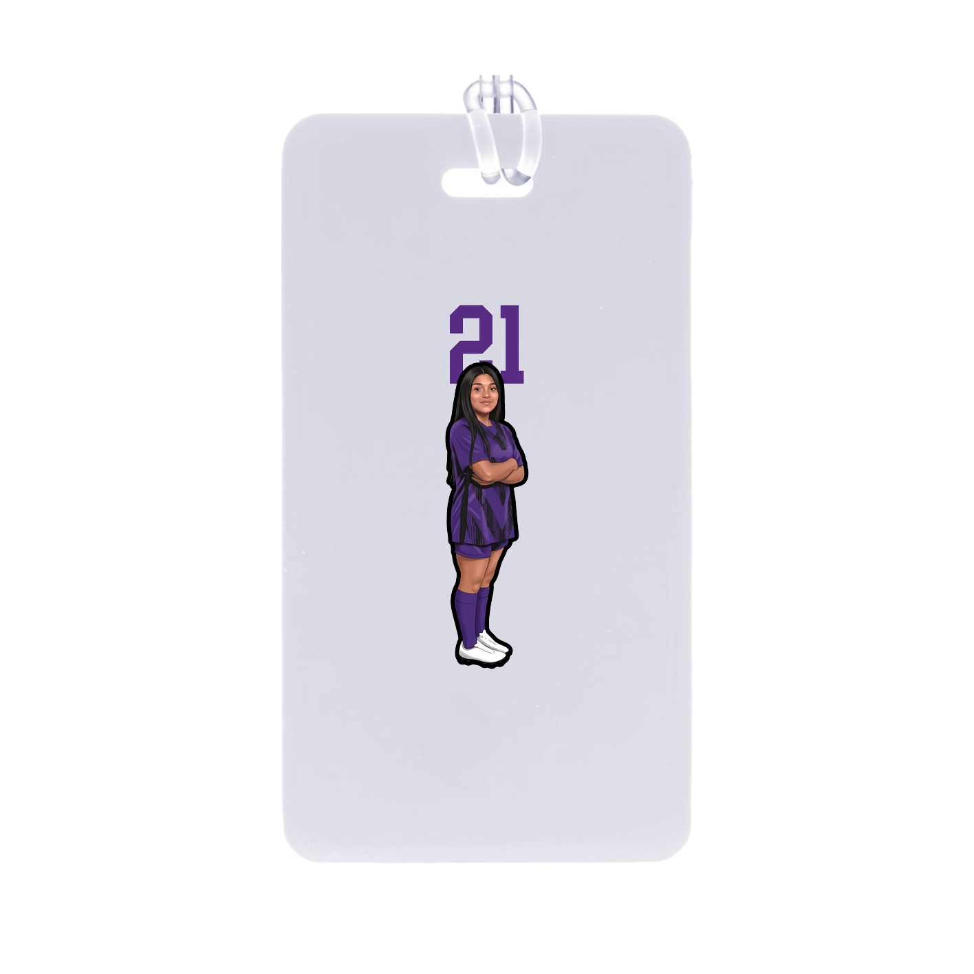 Bag Tag — Number Top in Classic