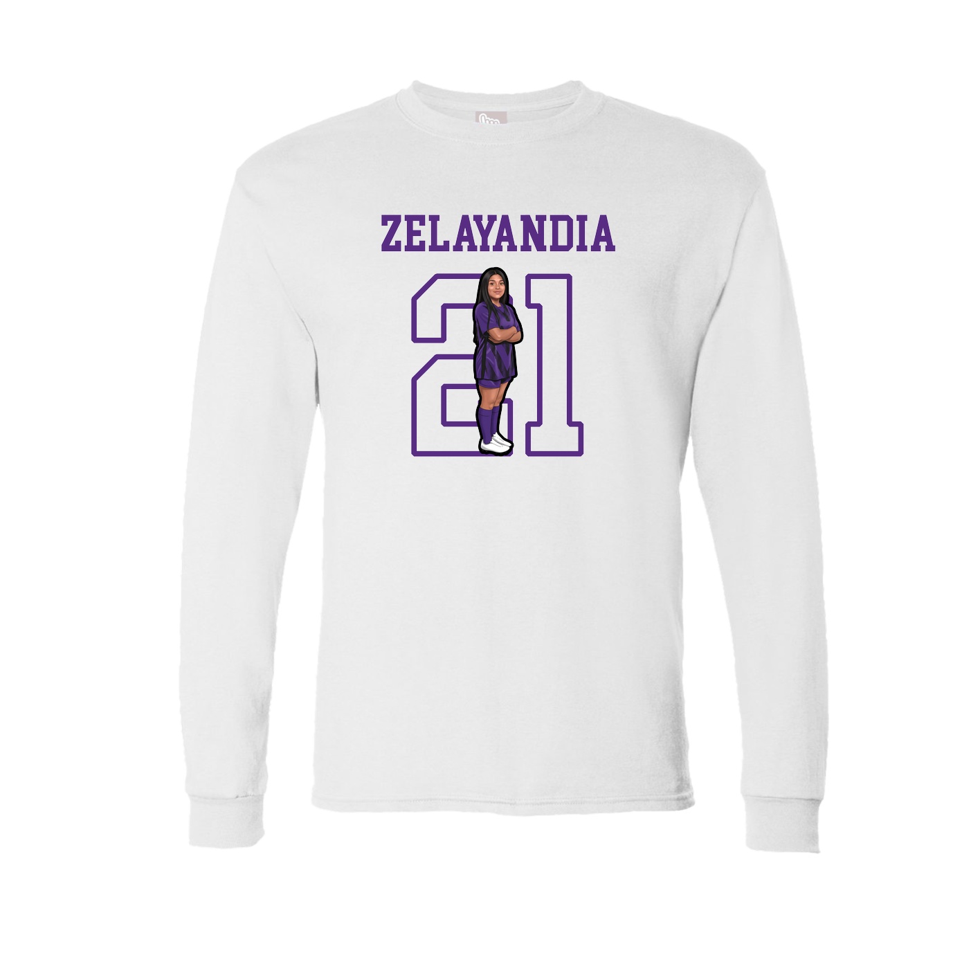 Long Sleeve Tee — Shirsey in White