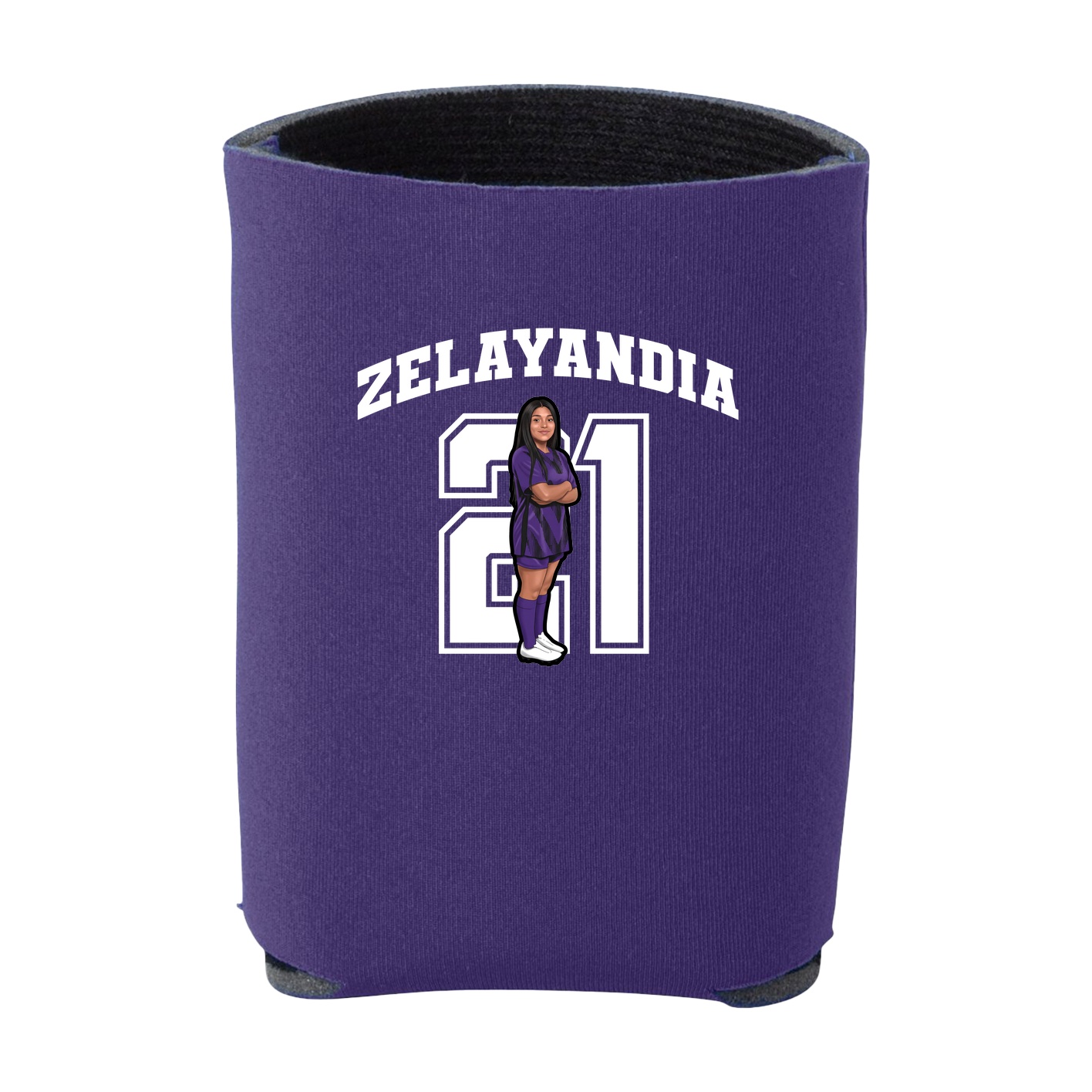 Can Holder — Number in Purple