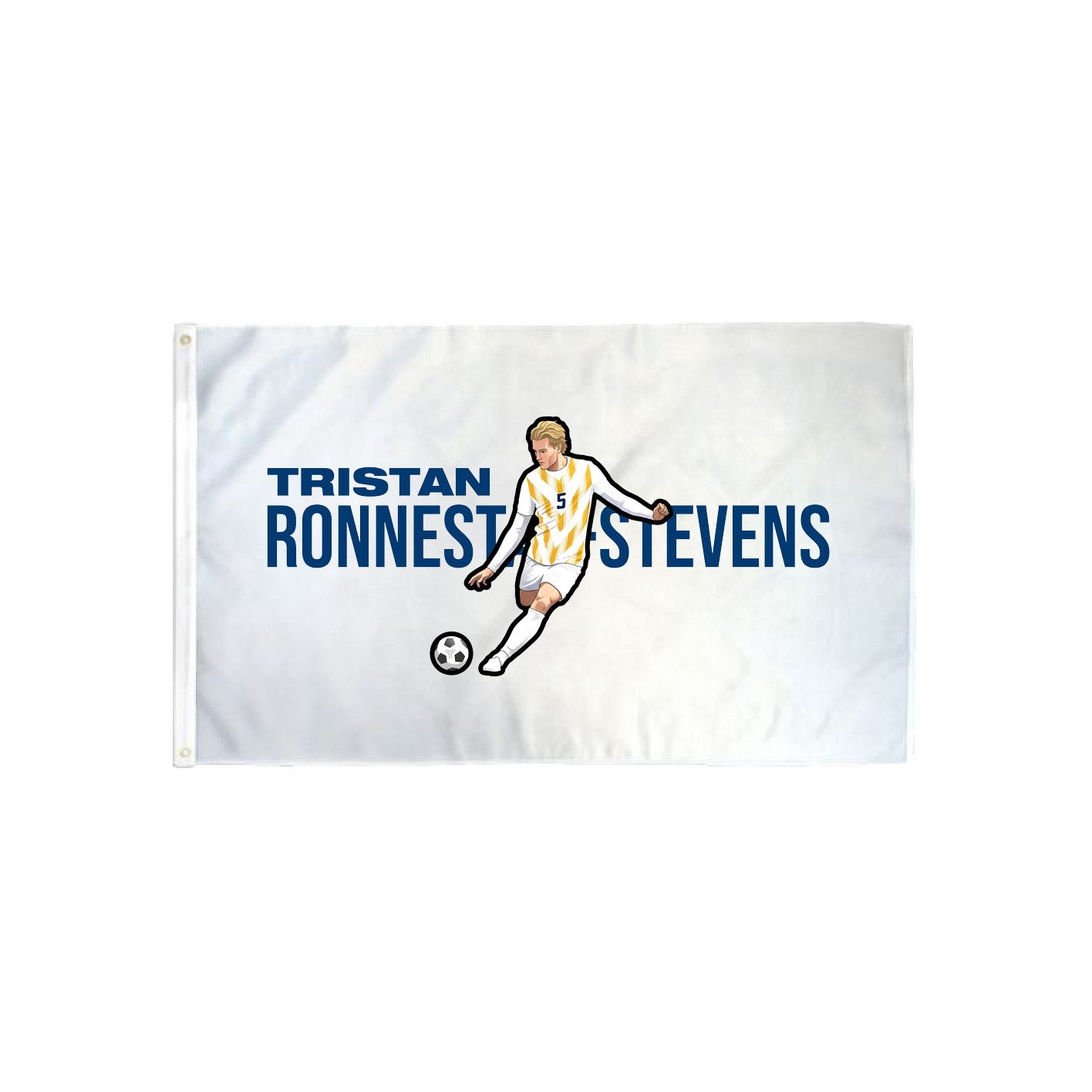 3x5 Flag — Player Name in Classic
