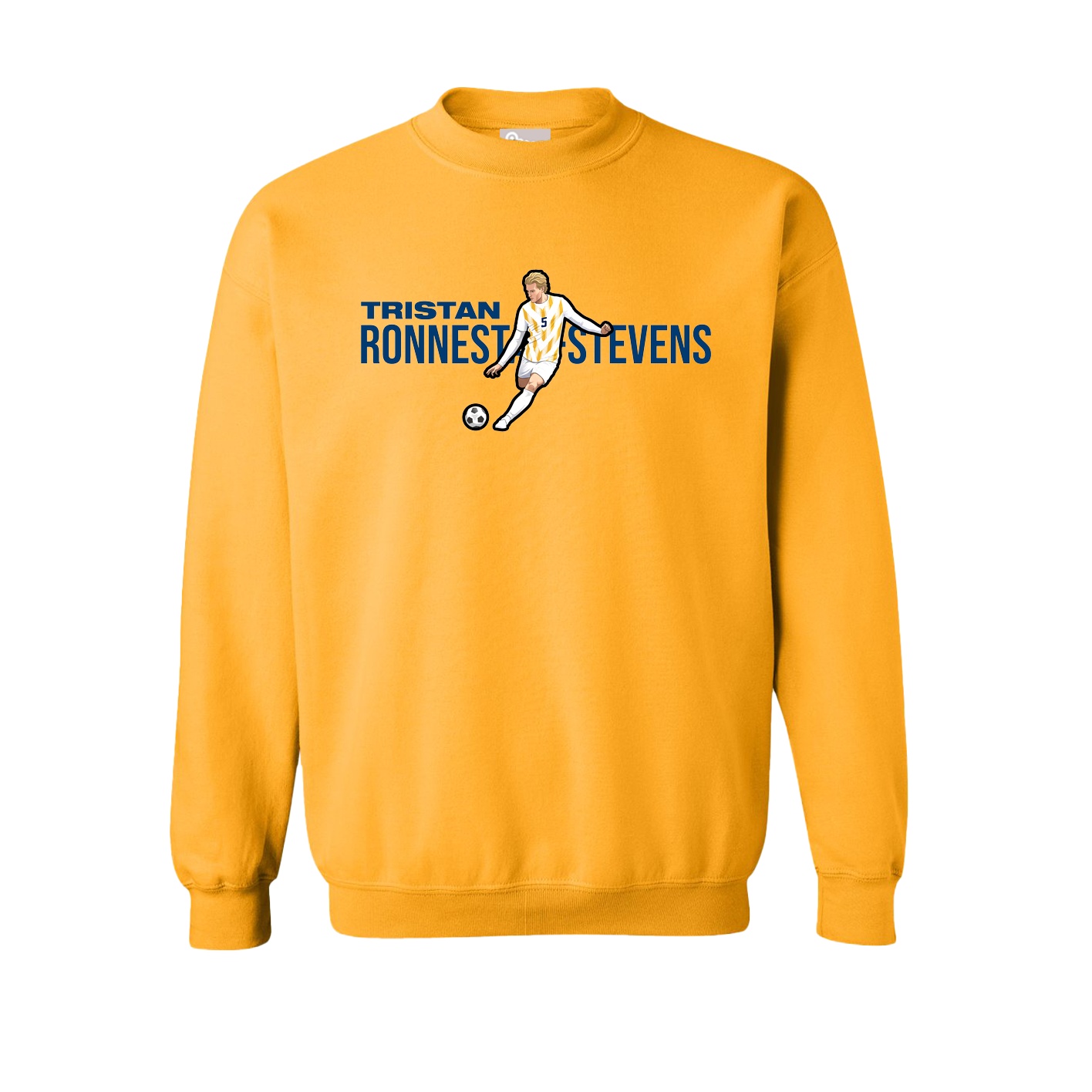 Fleece Crew — Player Name in Gold