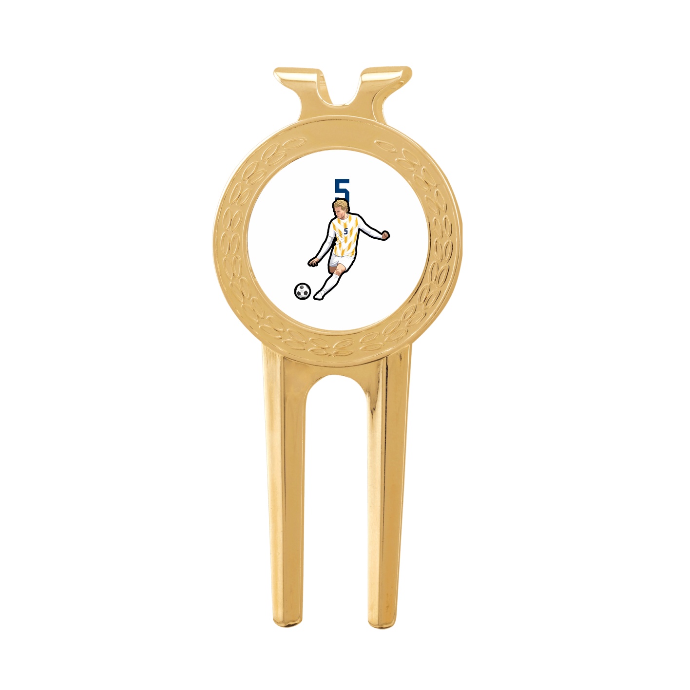 Divot Tool with Ball Marker — Number Top in Classic