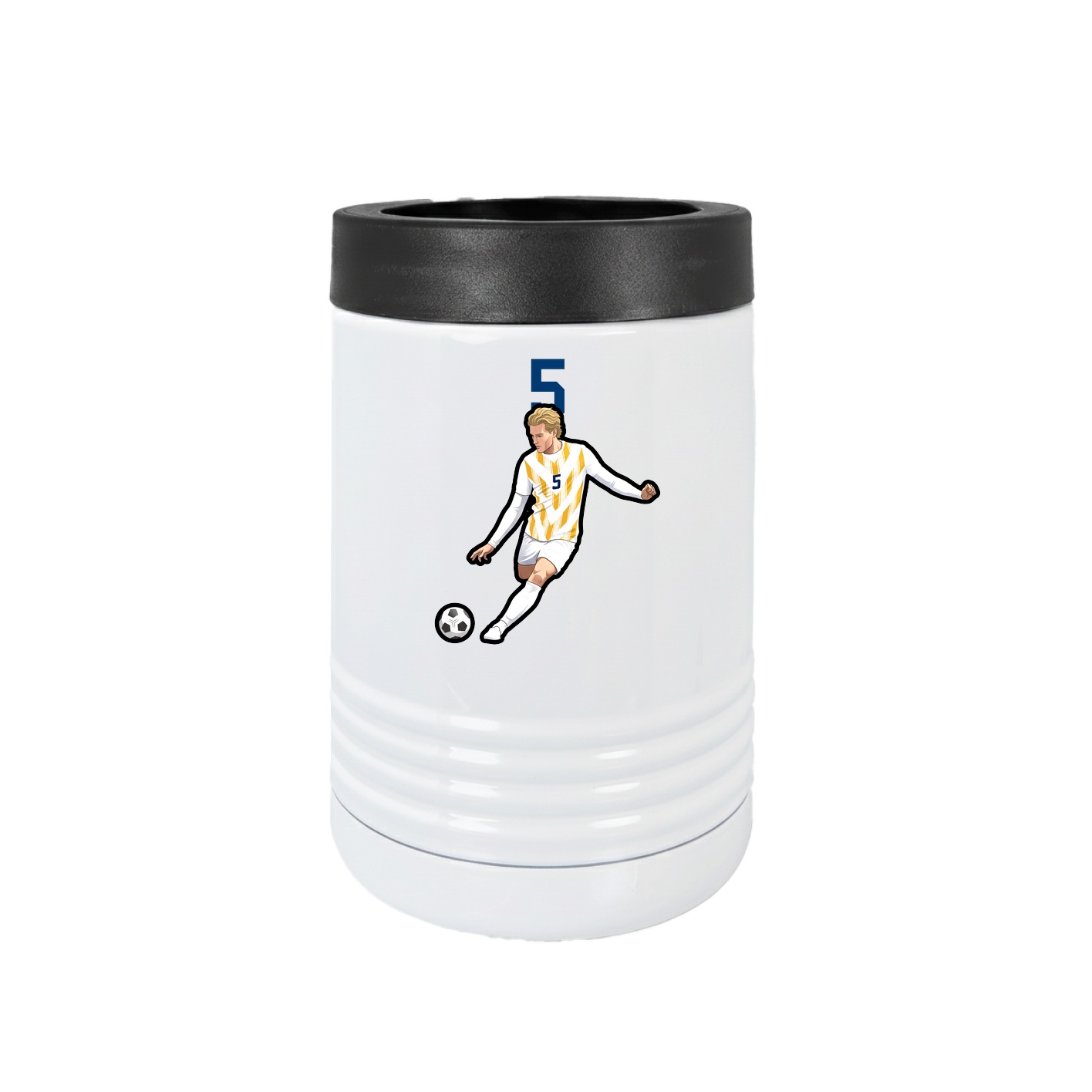 Beverage Holder — Number Top in White