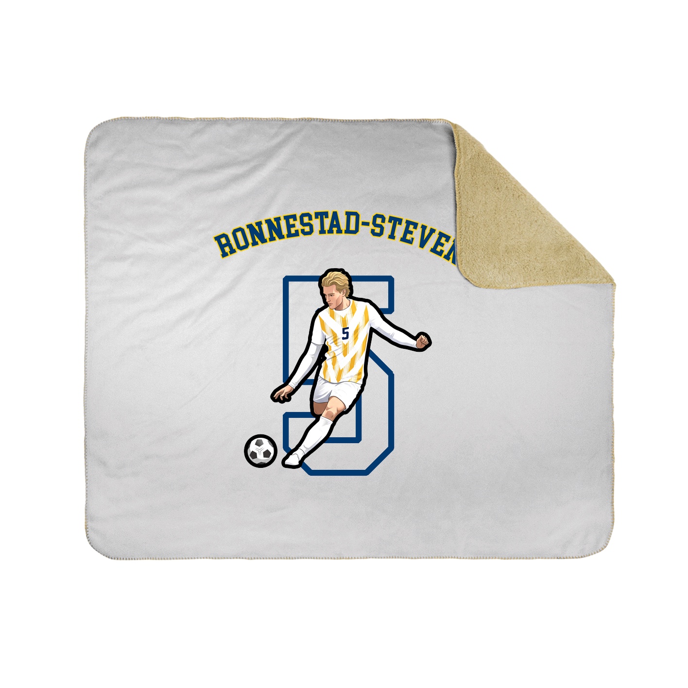 Throw Blanket — Shirsey Arch in White