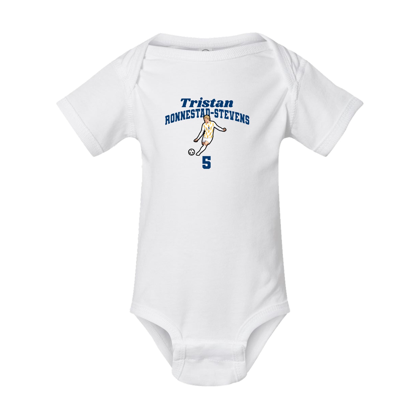 Baby Onesie — Signature Arch in White