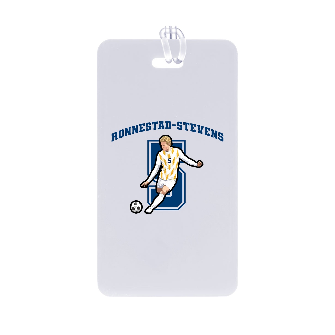 Bag Tag — Number in Classic