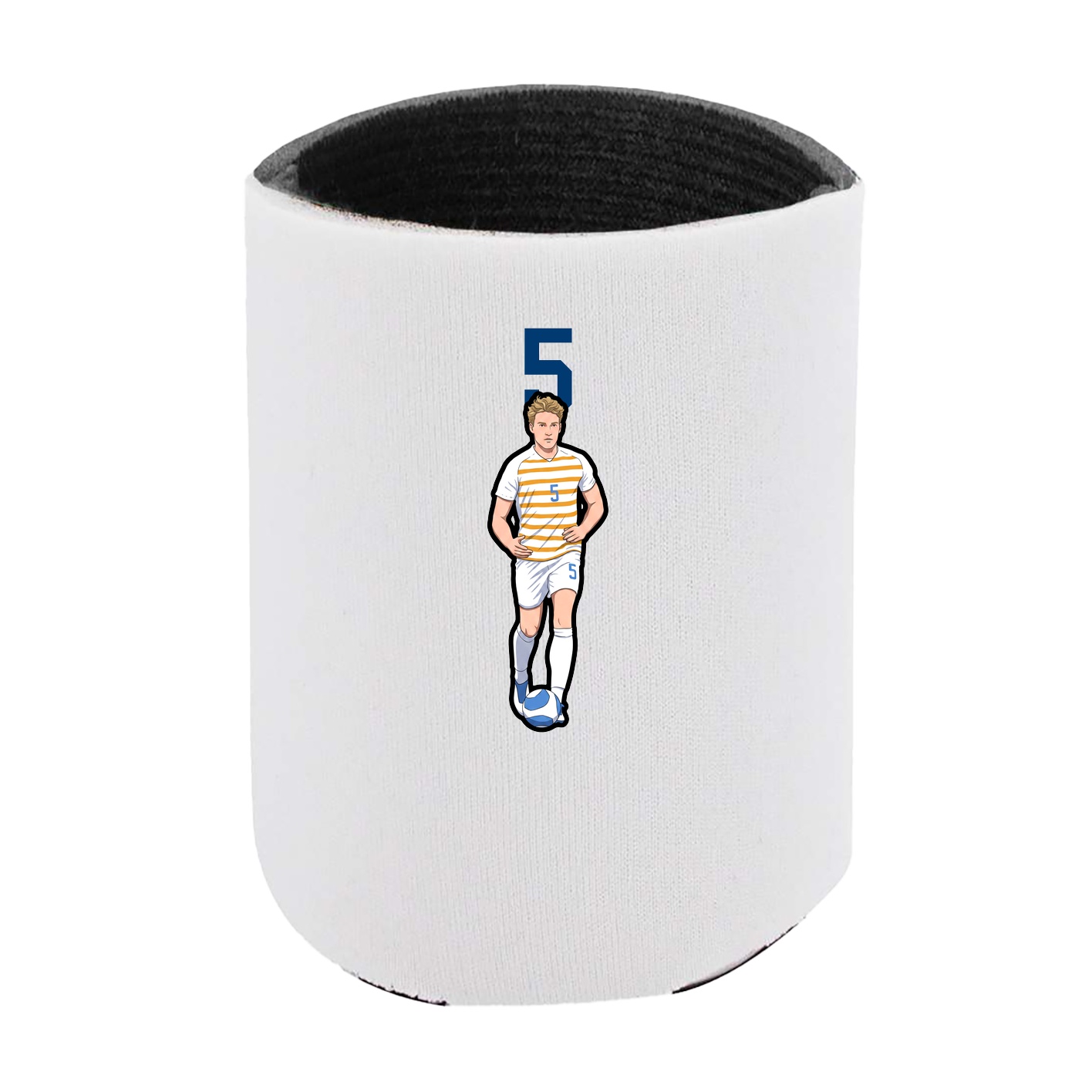 Can Holder — Number Top in White