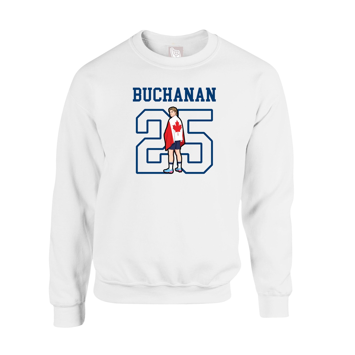 Fleece Crew — Shirsey in White