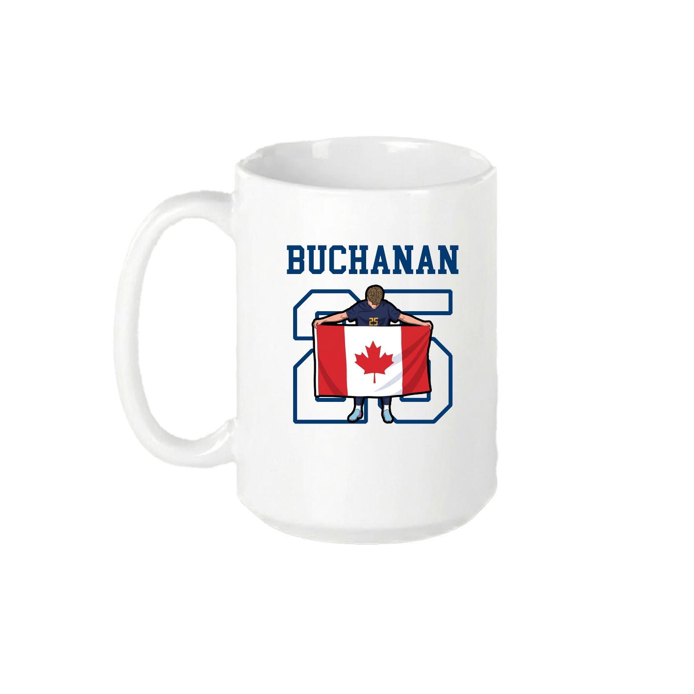 15oz Coffee Mug — Shirsey in White