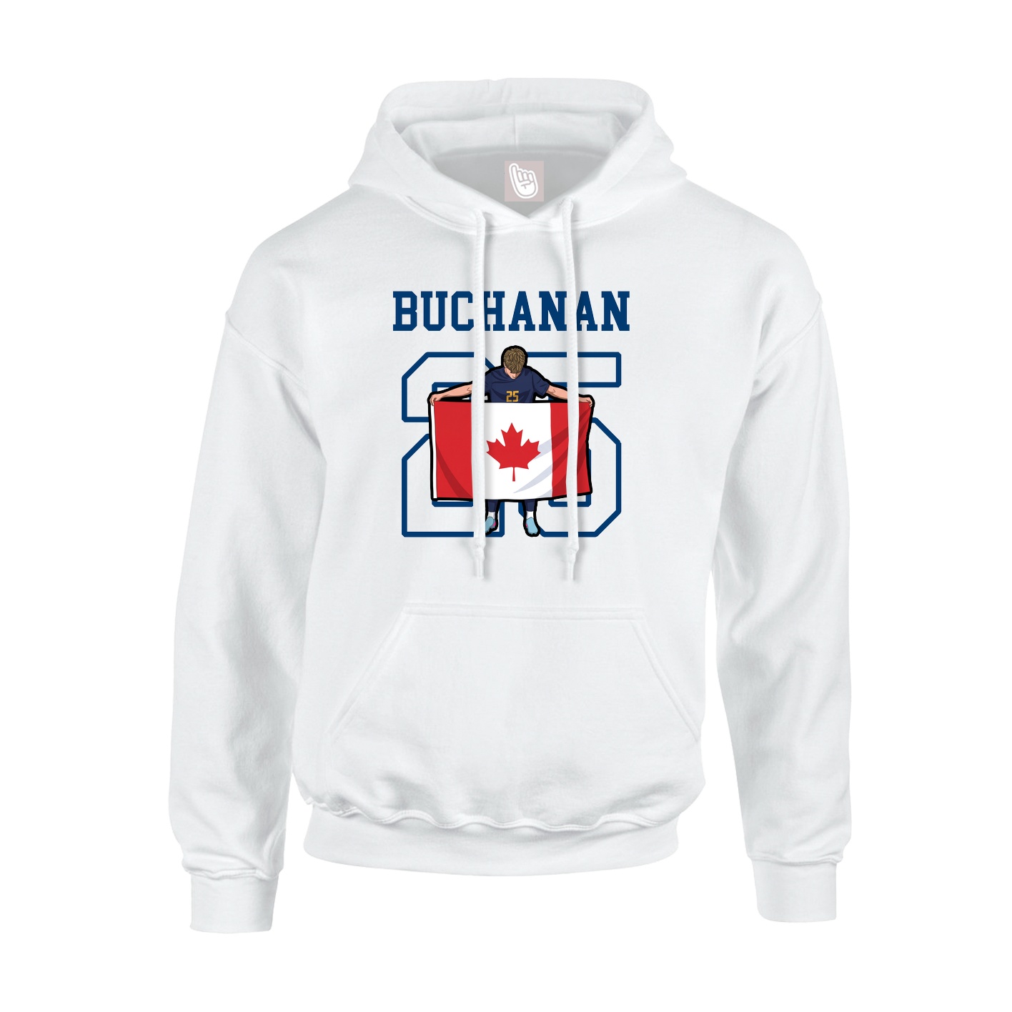 Hoodie — Shirsey in White
