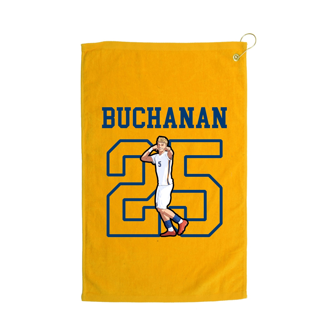 Golf Towel — Shirsey in Gold