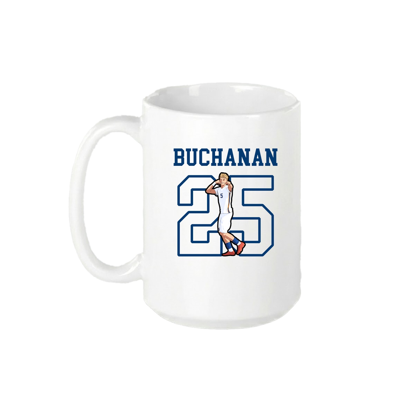 15oz Coffee Mug — Shirsey in White