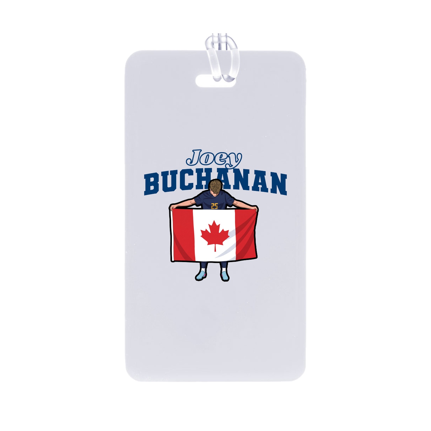 Bag Tag — Name Arch in Classic