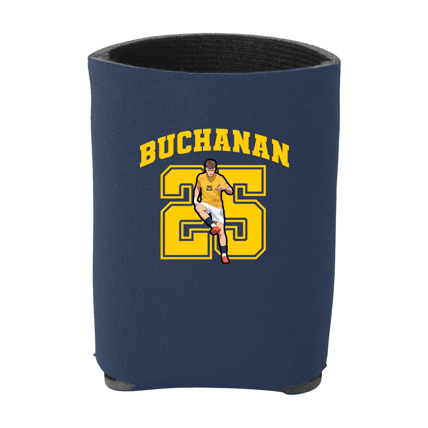 Can Holder — Number in Navy