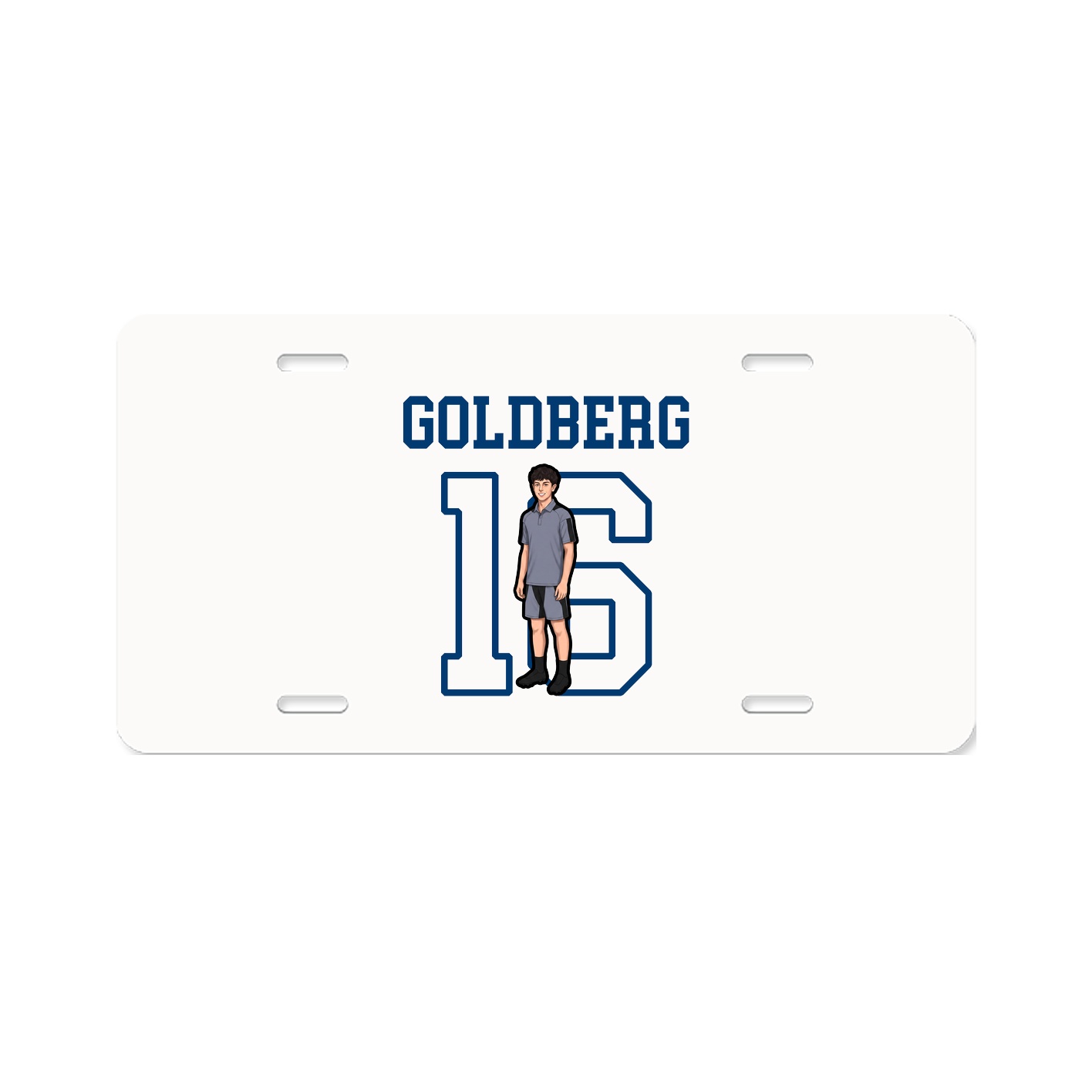 License Plate — Shirsey in Classic