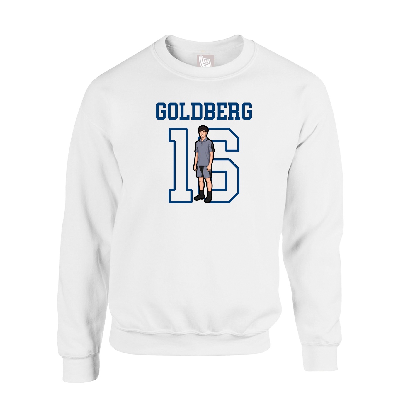 Fleece Crew — Shirsey in White