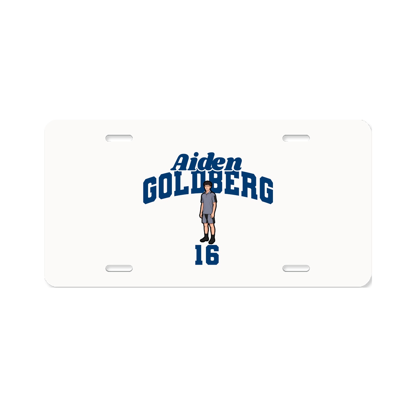 License Plate — Signature Arch in Classic