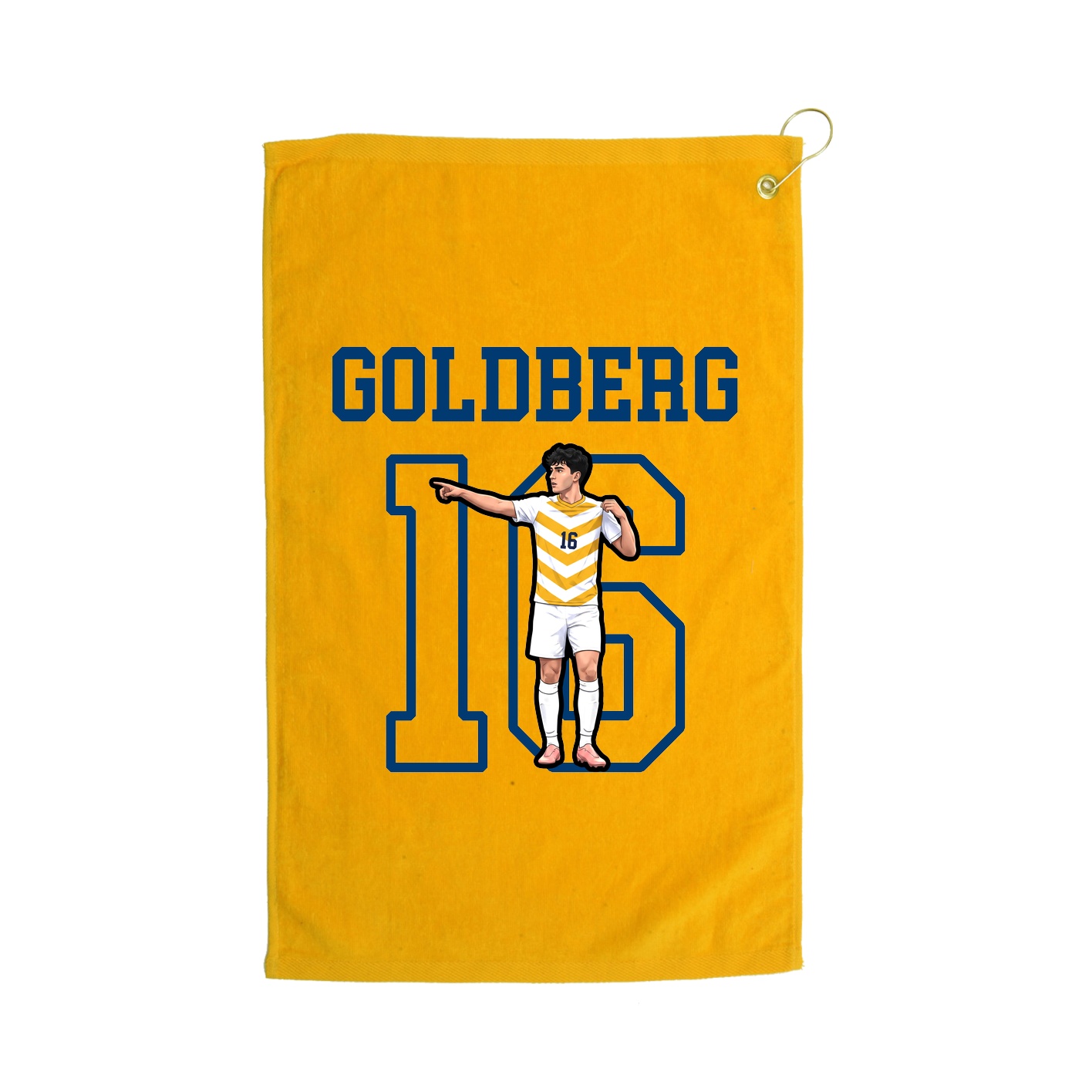 Golf Towel — Shirsey in Gold