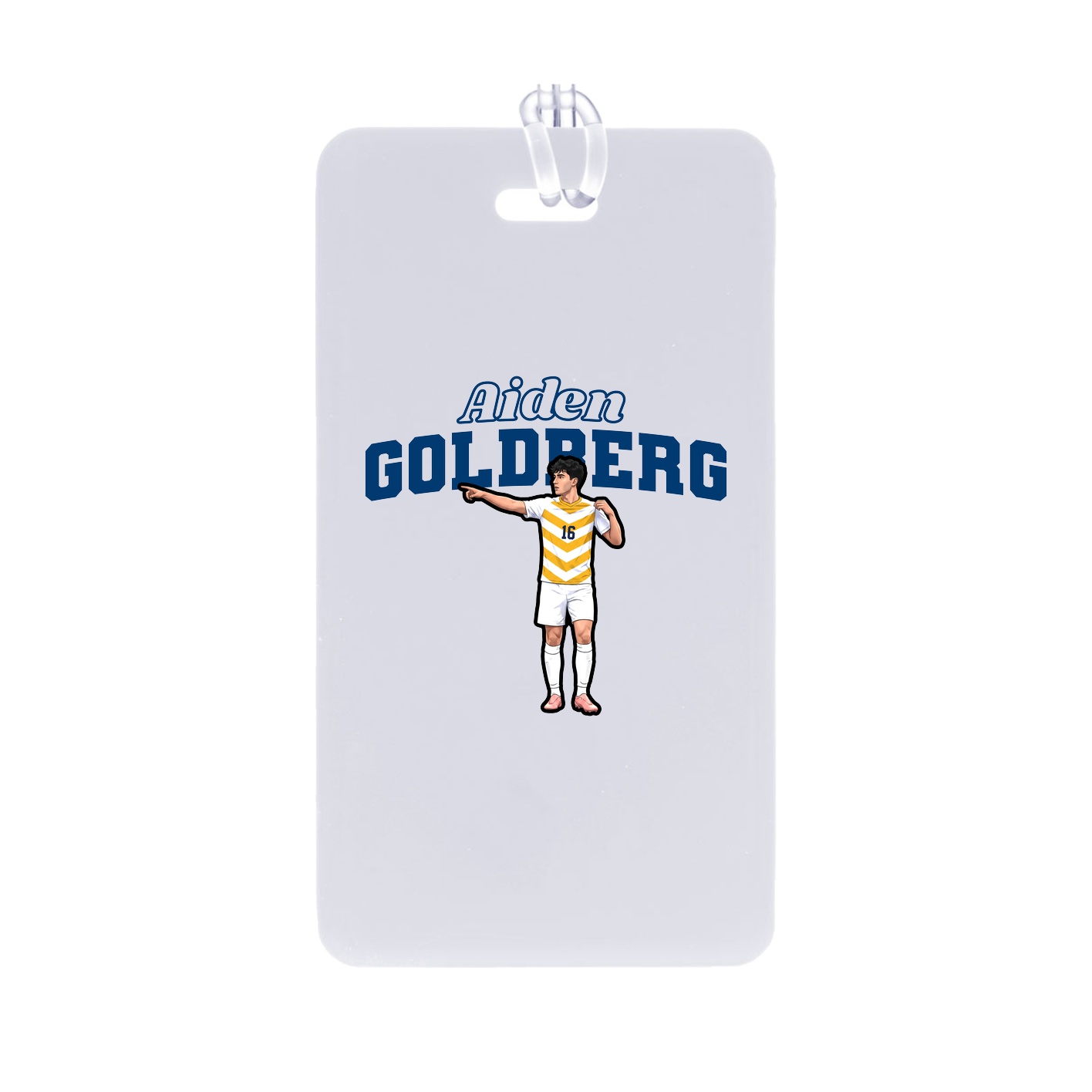 Bag Tag — Name Arch in Classic