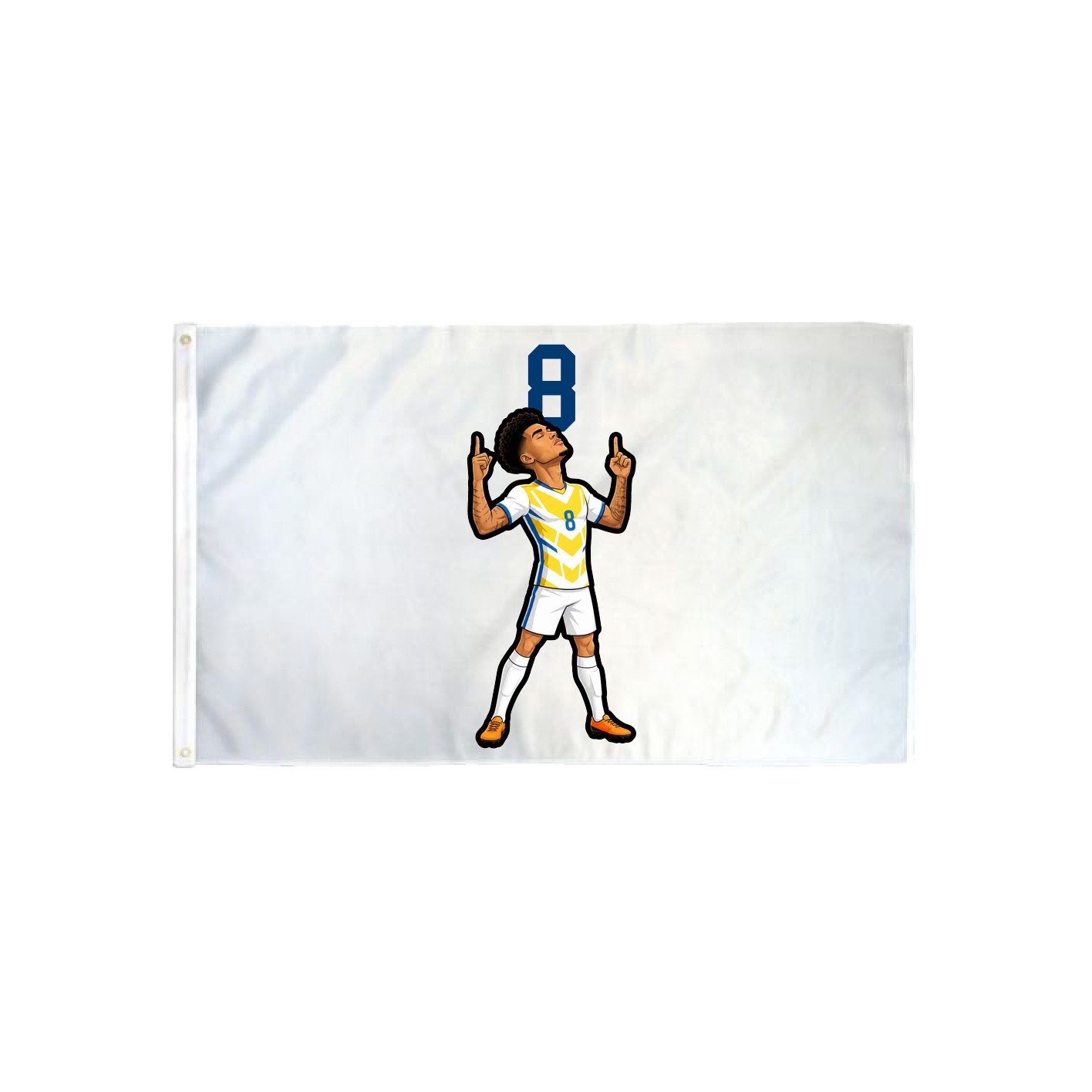 3x5 Flag — Number Top in Classic