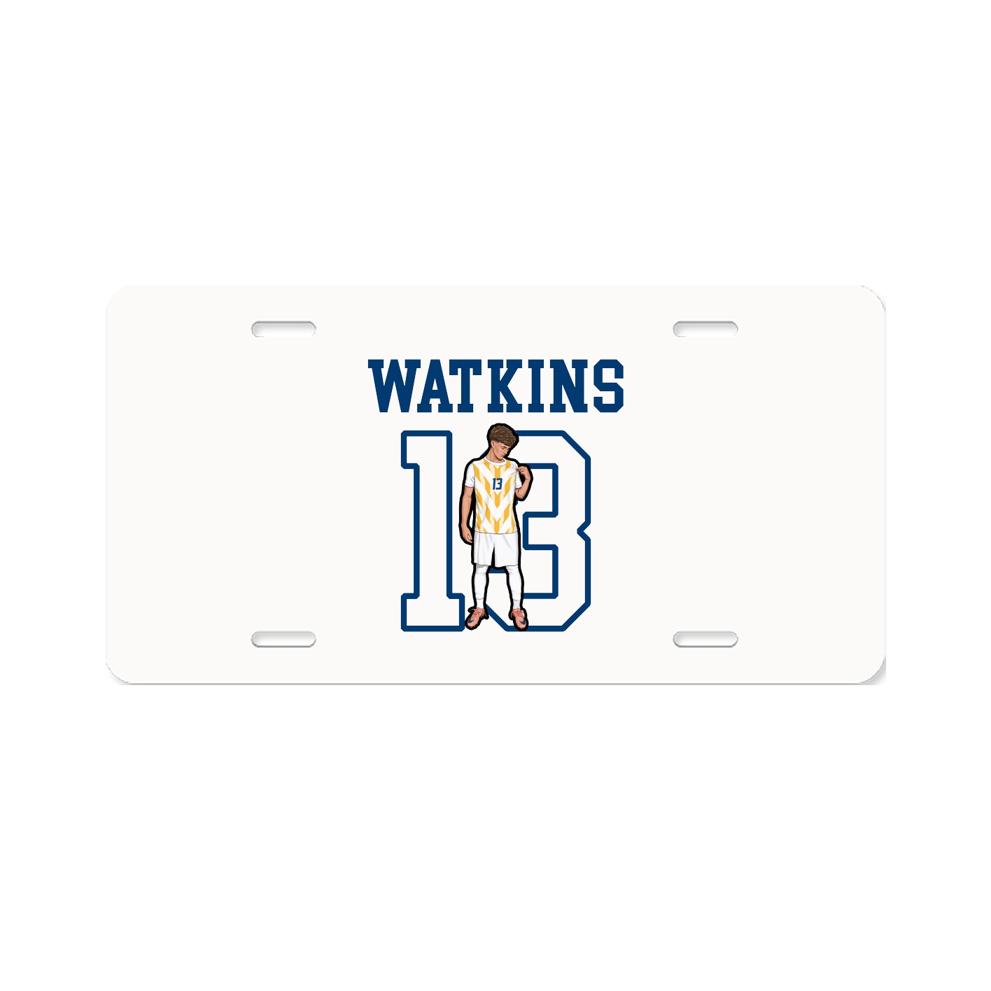 License Plate — Shirsey in Classic