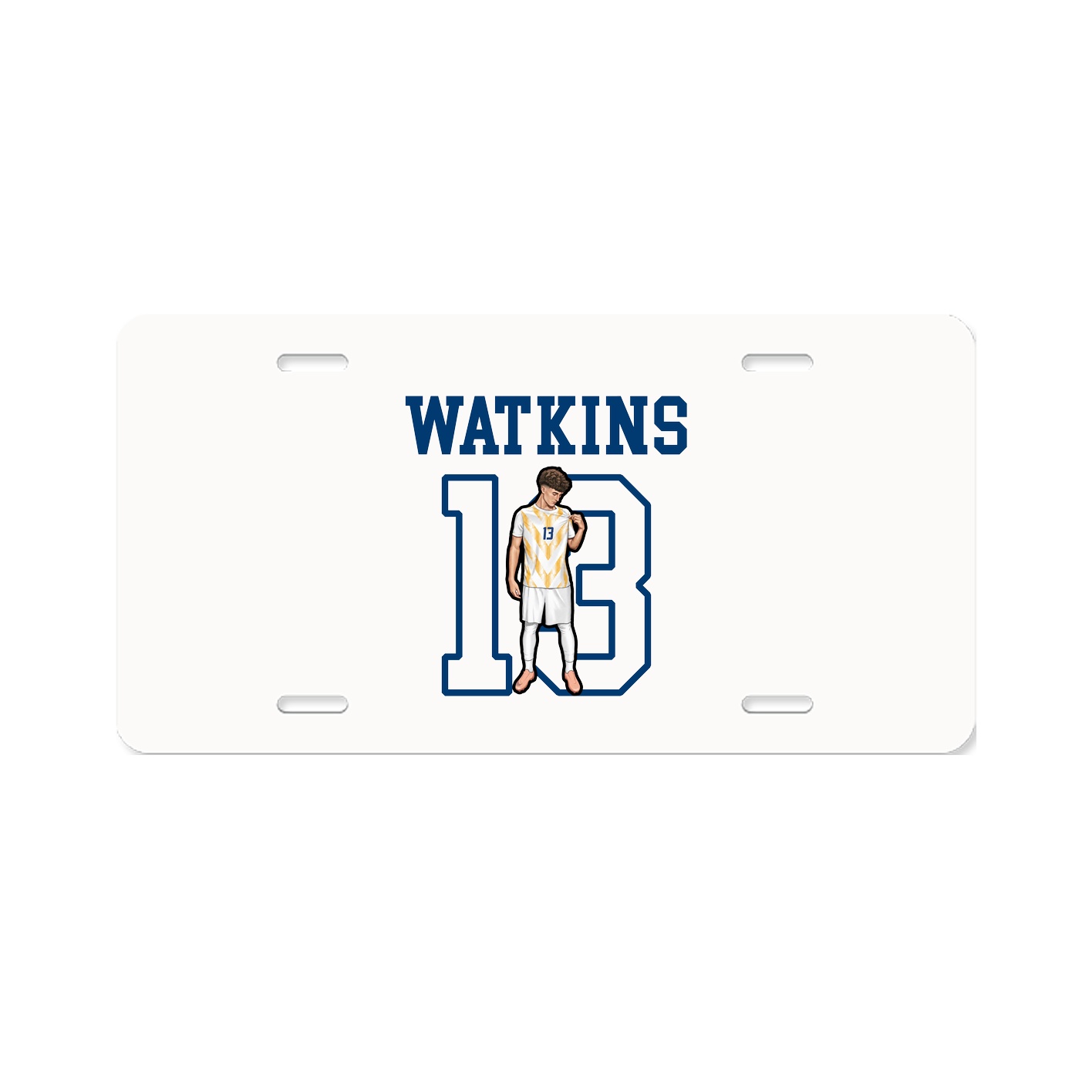 License Plate — Shirsey in Classic