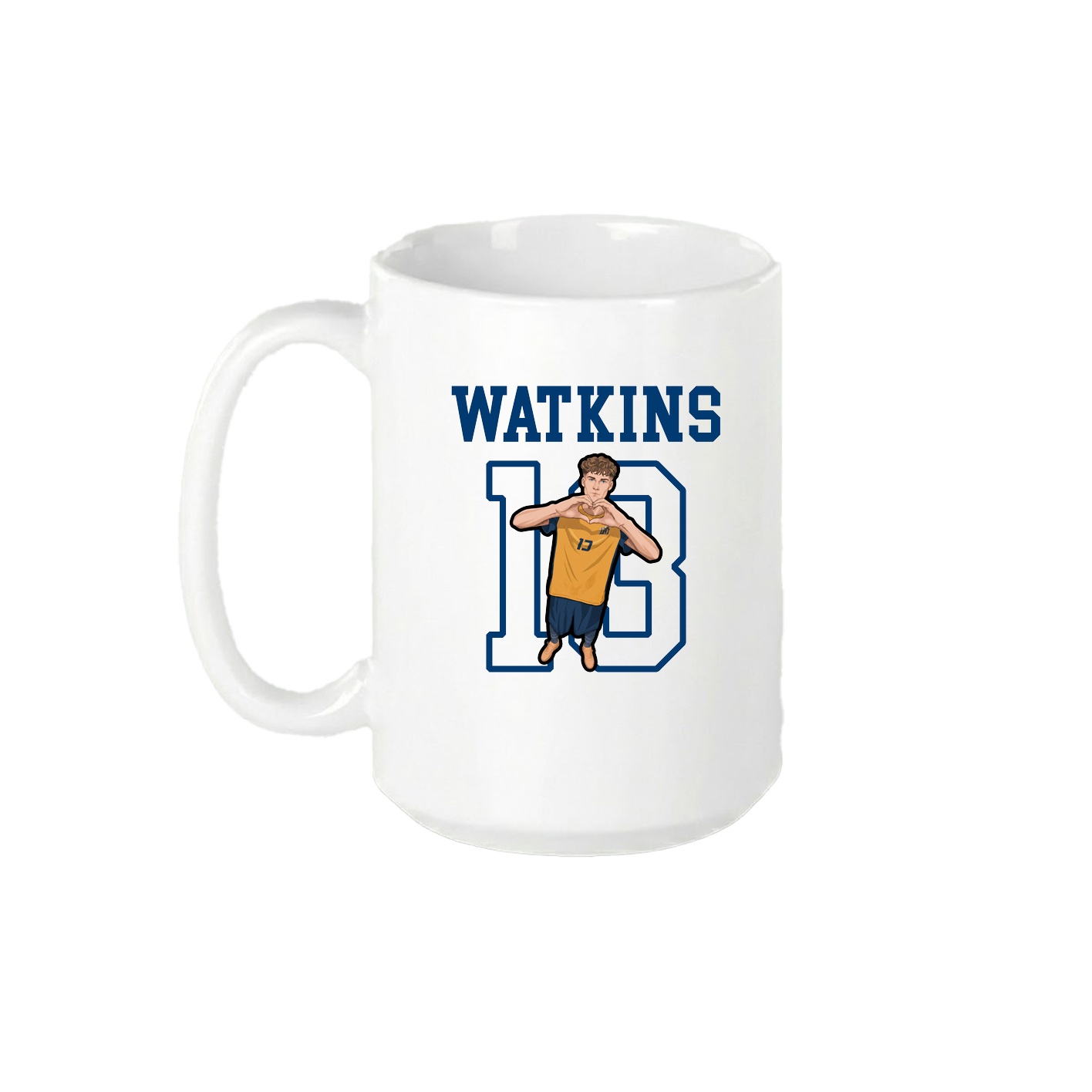15oz Coffee Mug — Shirsey in White
