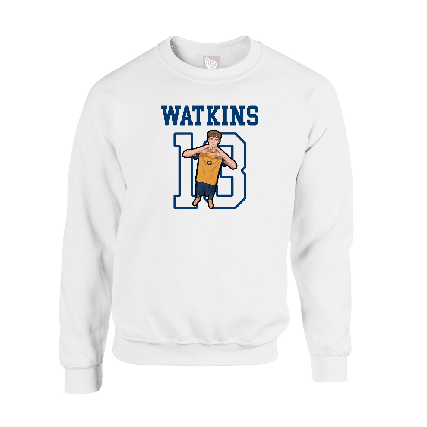 Fleece Crew — Shirsey in White