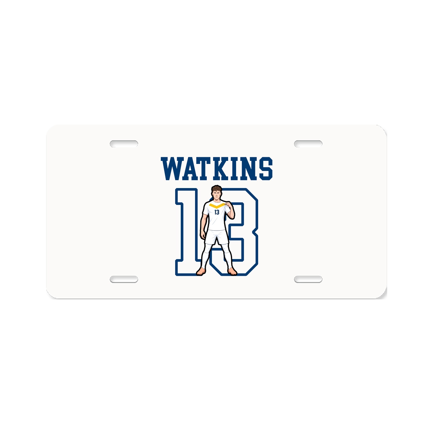 License Plate — Shirsey in Classic