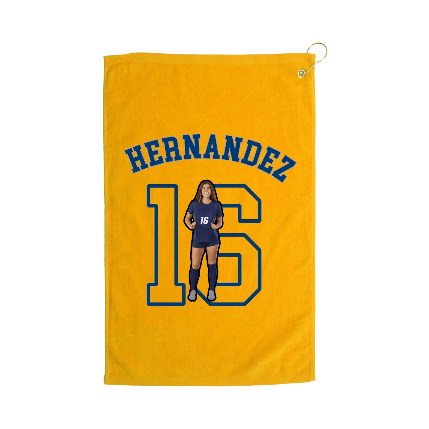 Golf Towel — Shirsey Arch in Gold