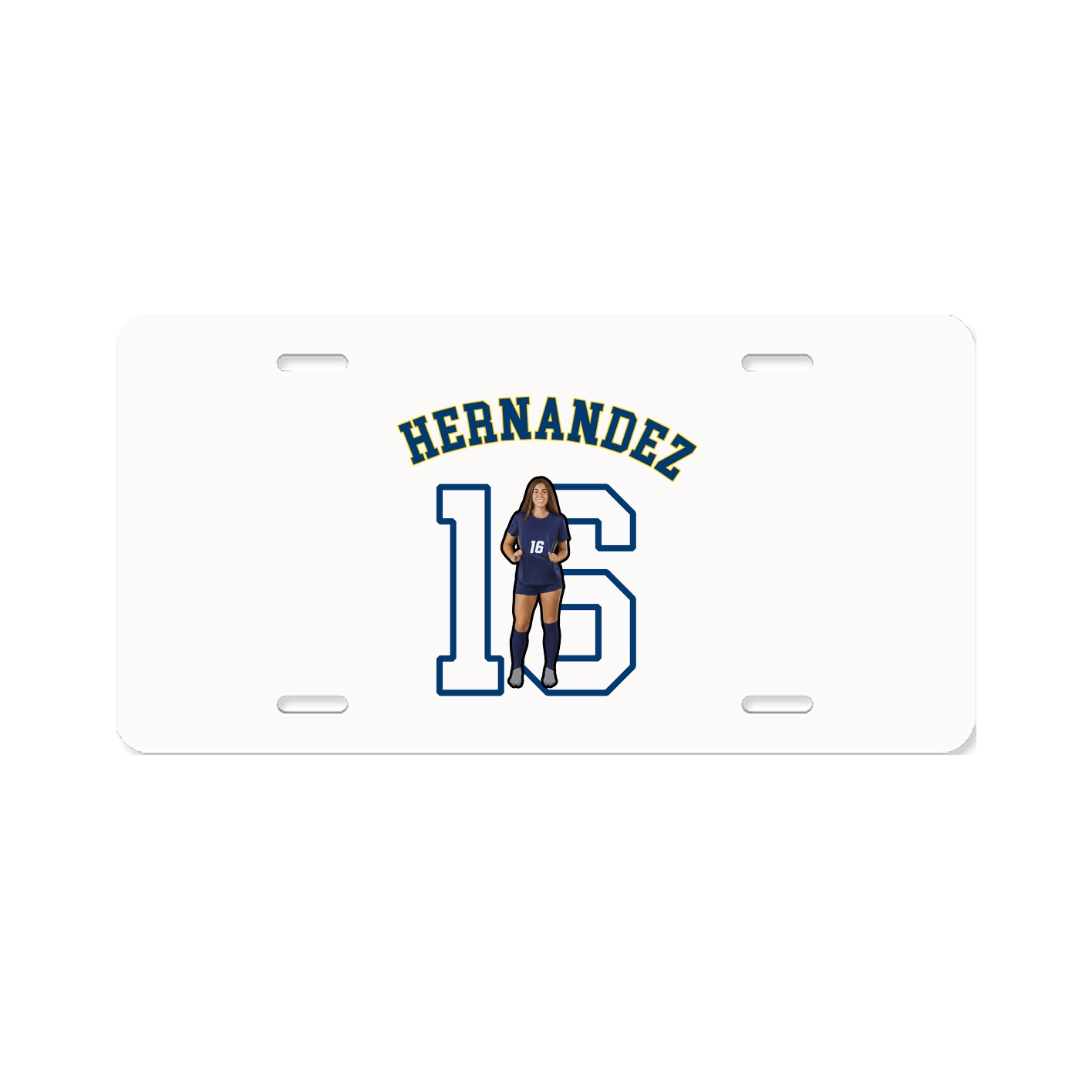 License Plate — Shirsey Arch in Classic