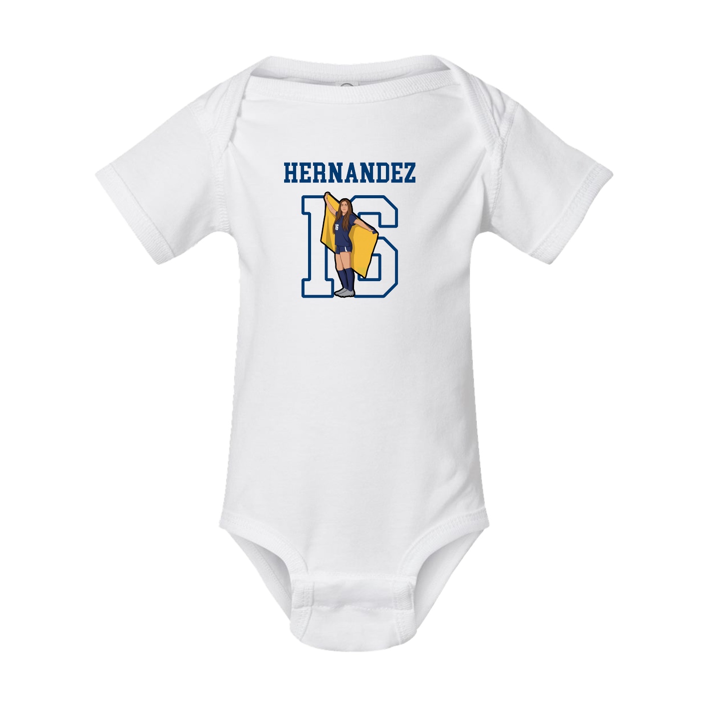 Baby Onesie — Shirsey in White