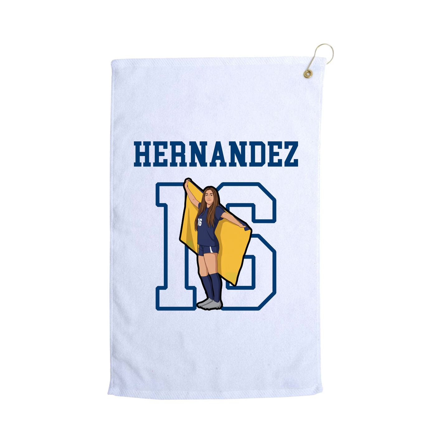 Golf Towel — Shirsey in White