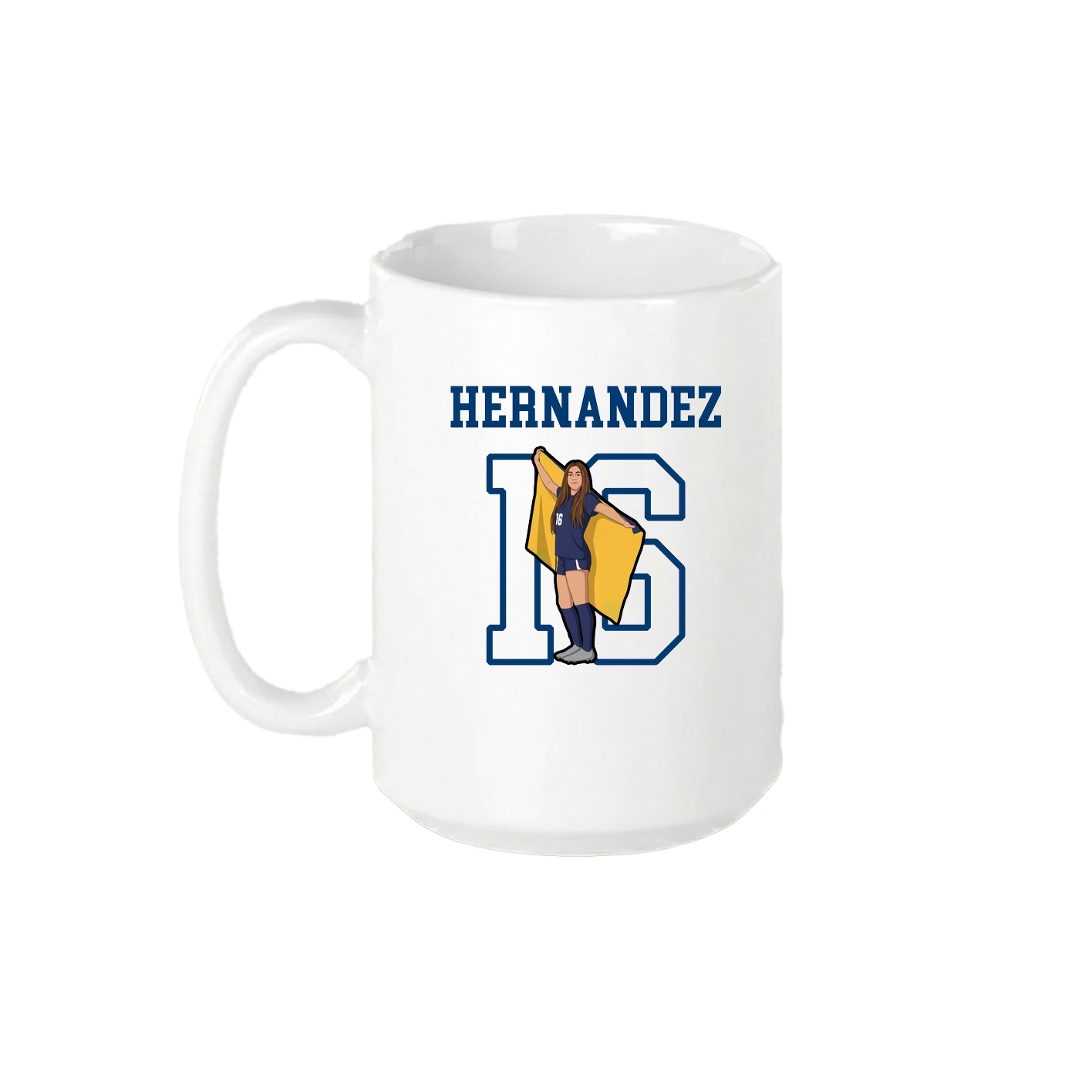 15oz Coffee Mug — Shirsey in White