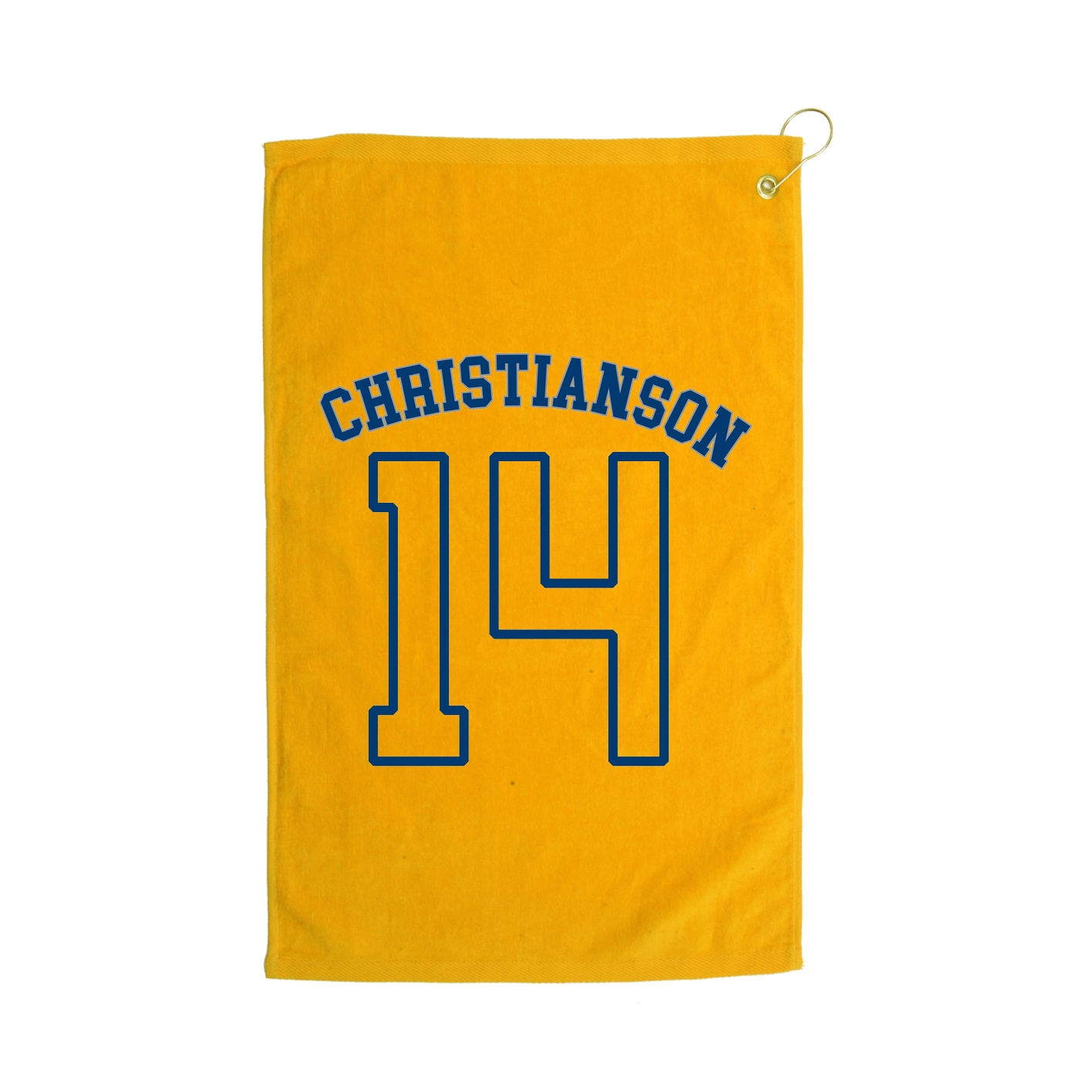 Golf Towel — Shirsey Arch in Gold