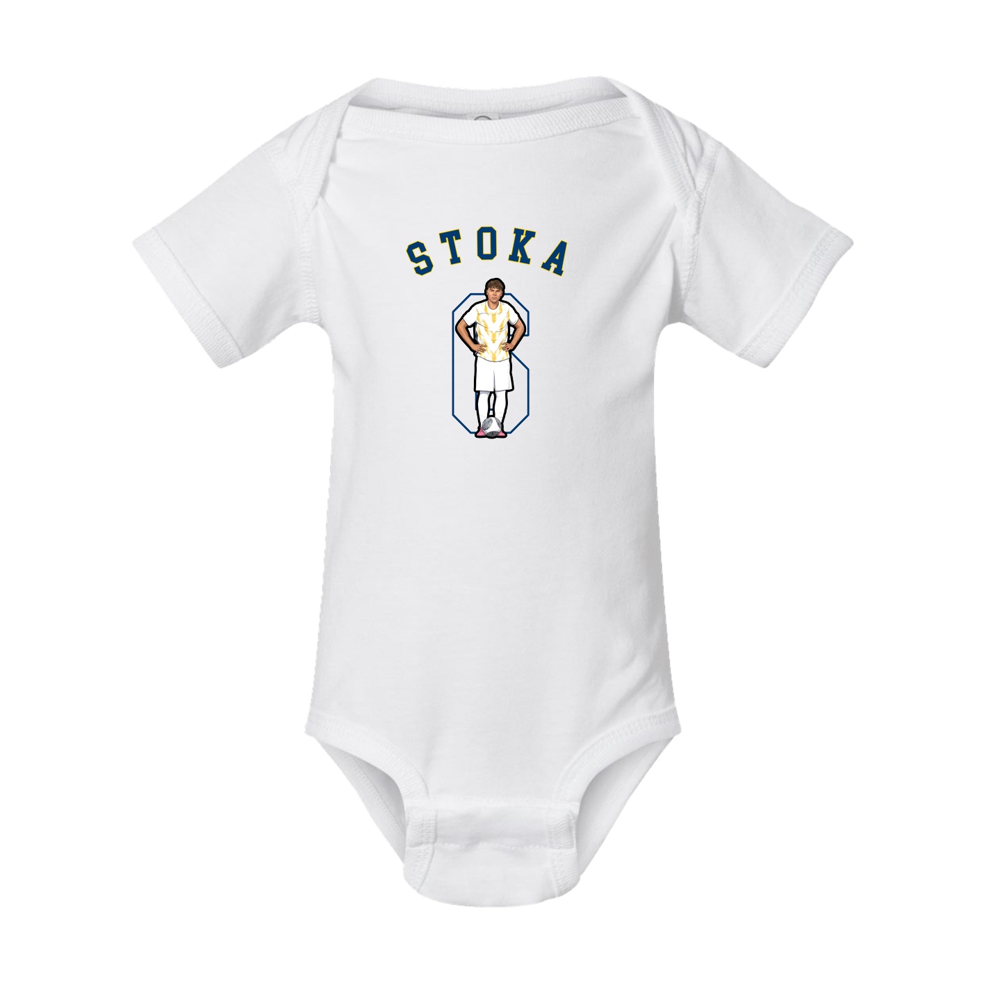 Baby Onesie — Shirsey Arch in White