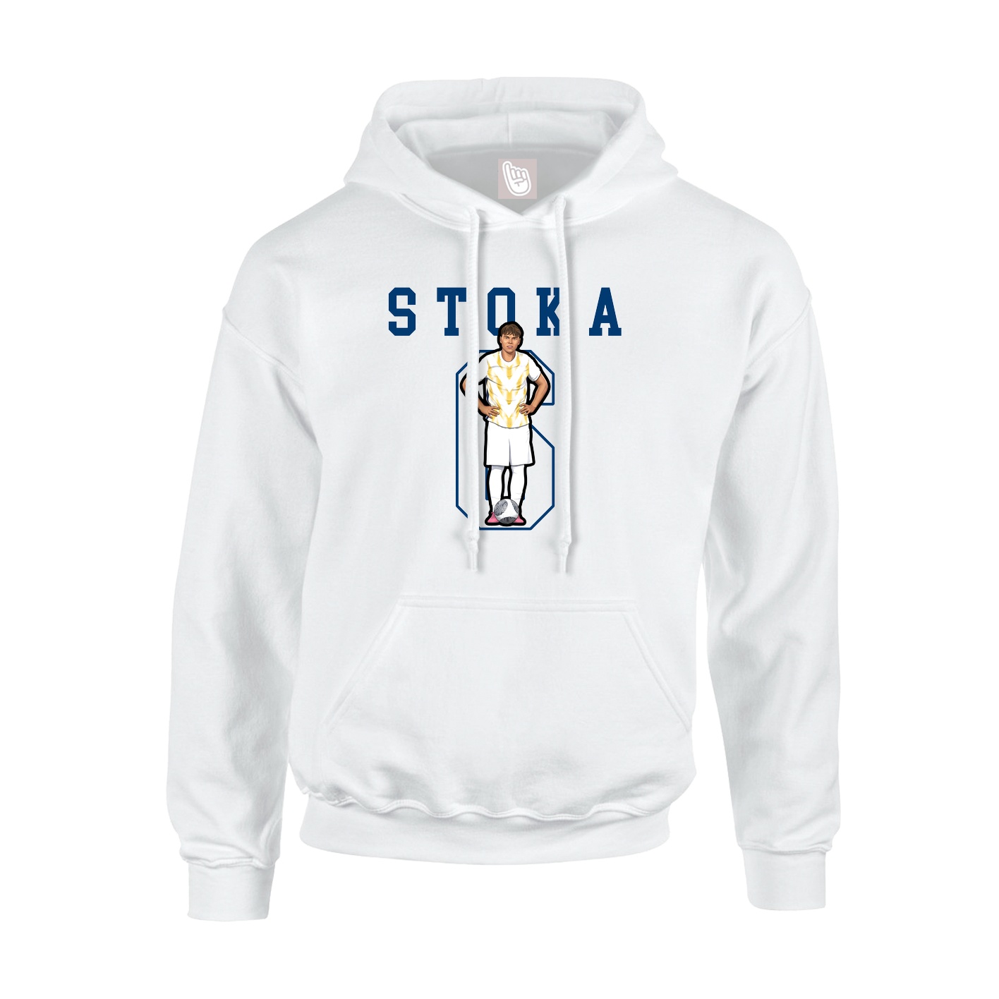 Hoodie — Shirsey in White