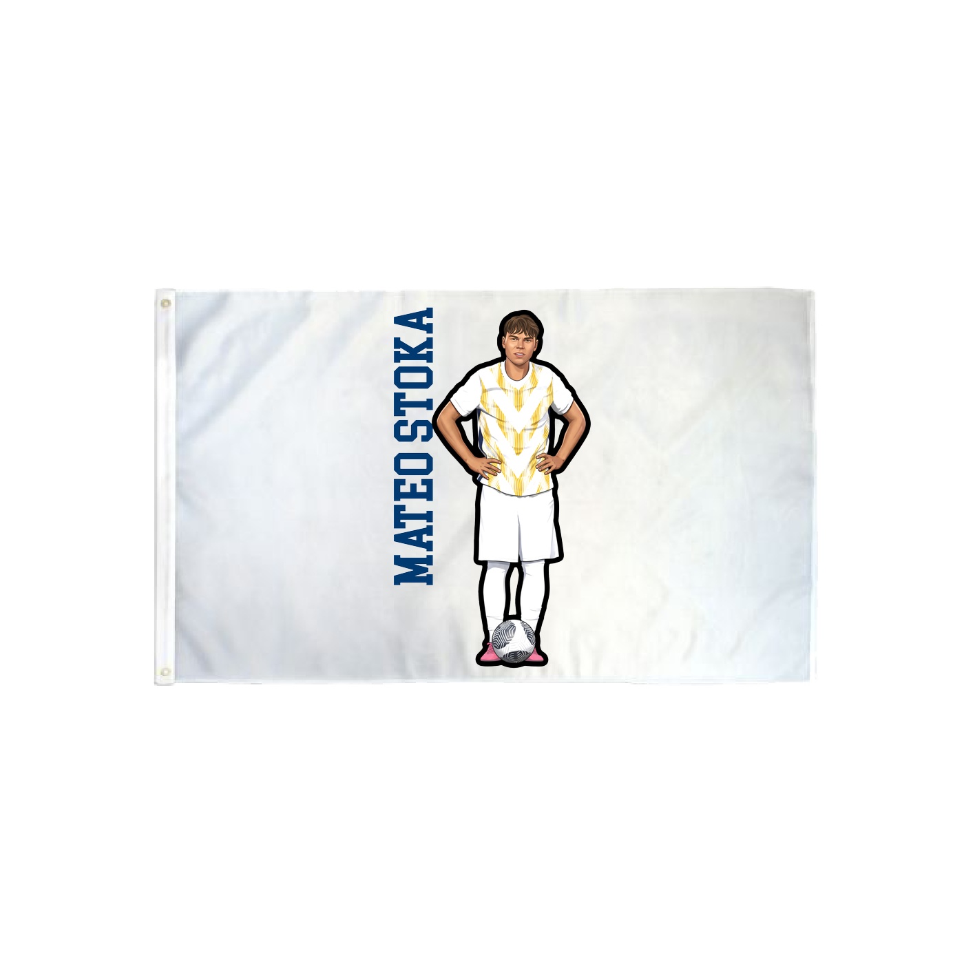3x5 Flag — Name Vertical in Classic