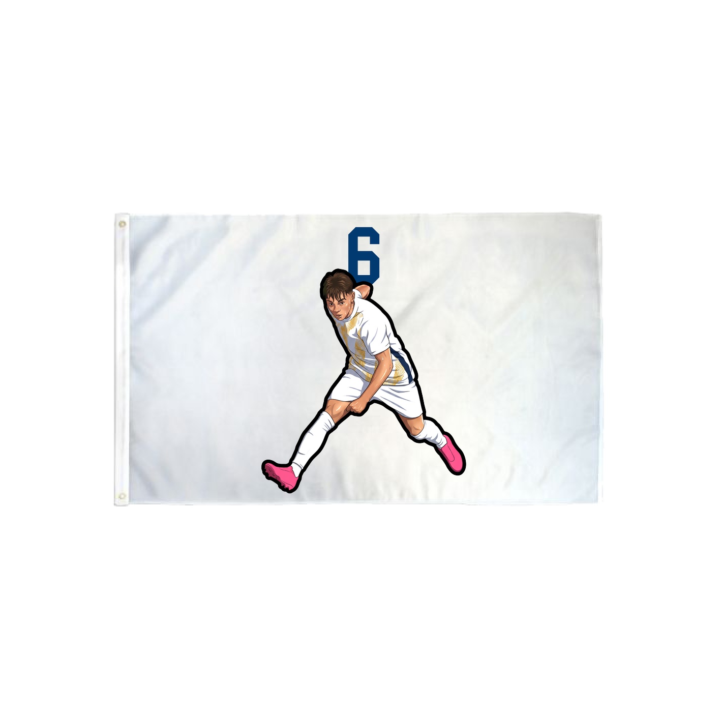 3x5 Flag — Number Top in Classic