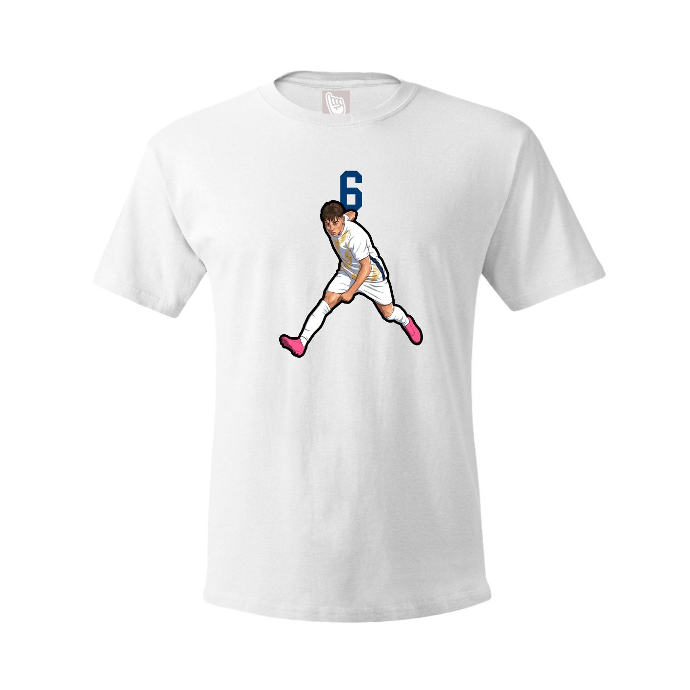 Tee — Number Top in White