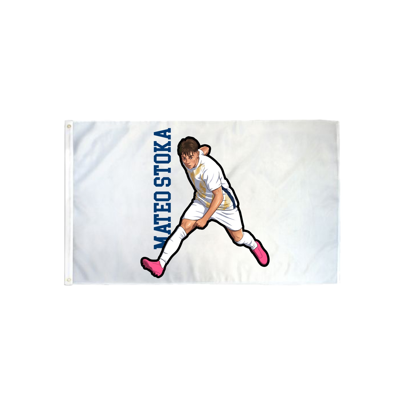 3x5 Flag — Name Vertical in Classic