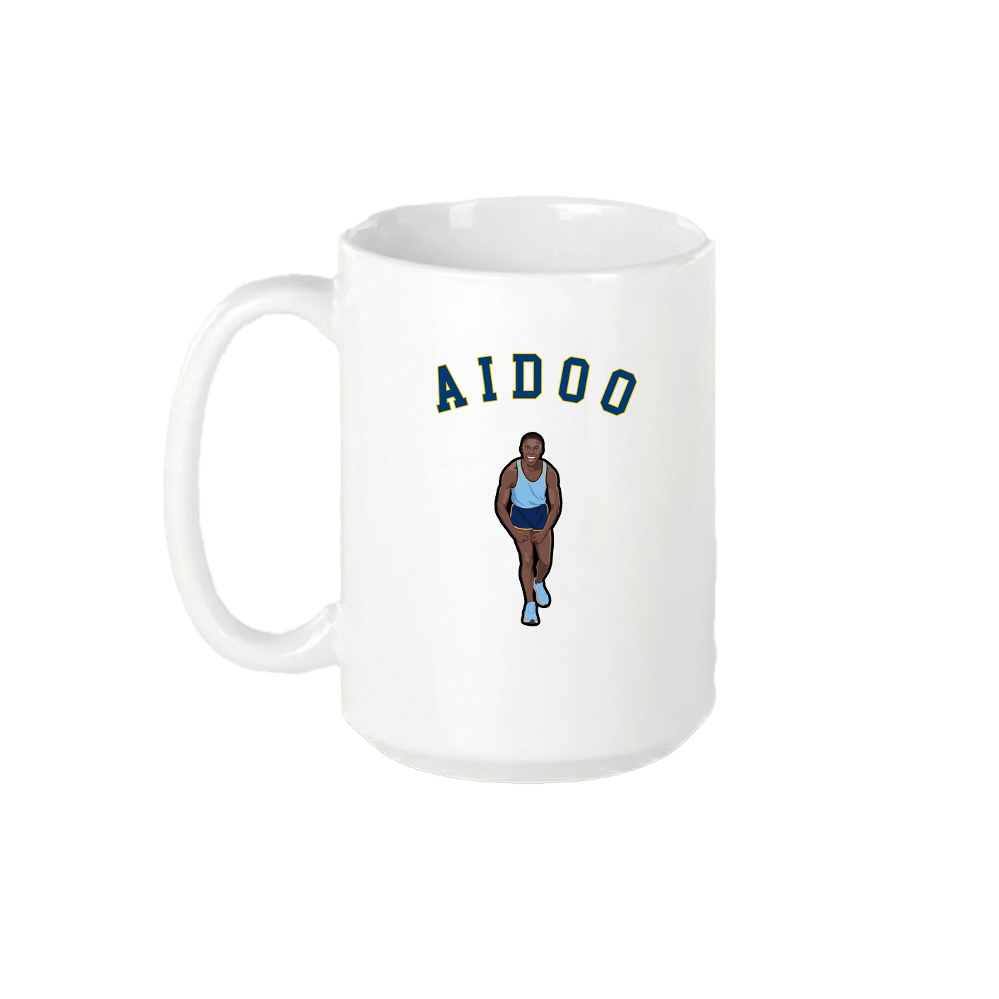 15oz Coffee Mug — Shirsey Arch in White
