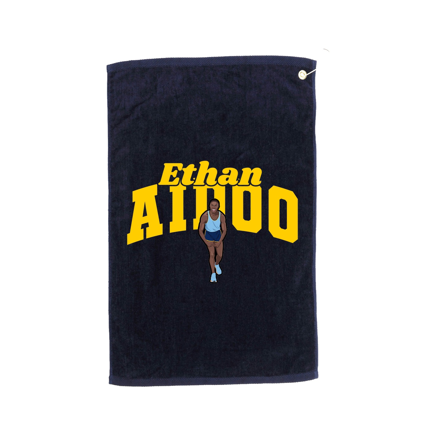 Golf Towel — Signature Arch in Navy