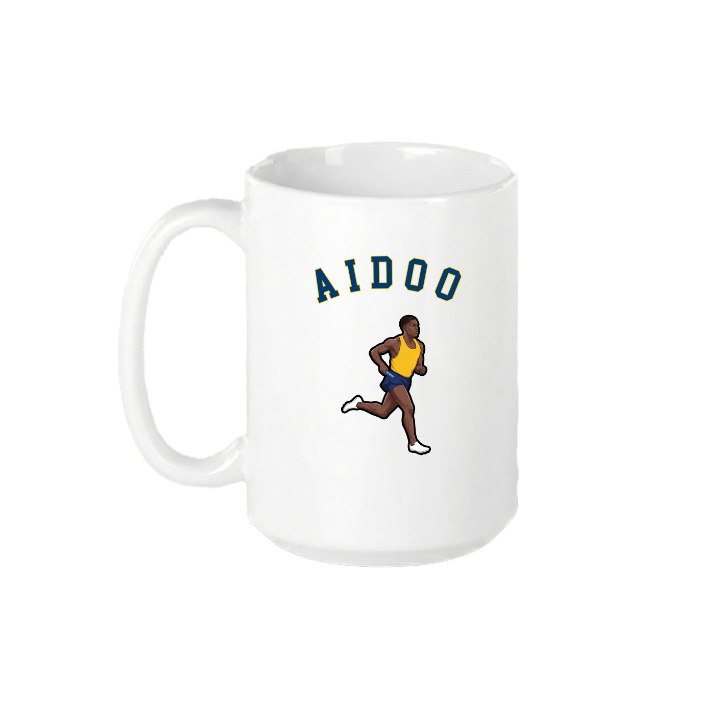 15oz Coffee Mug — Shirsey Arch in White