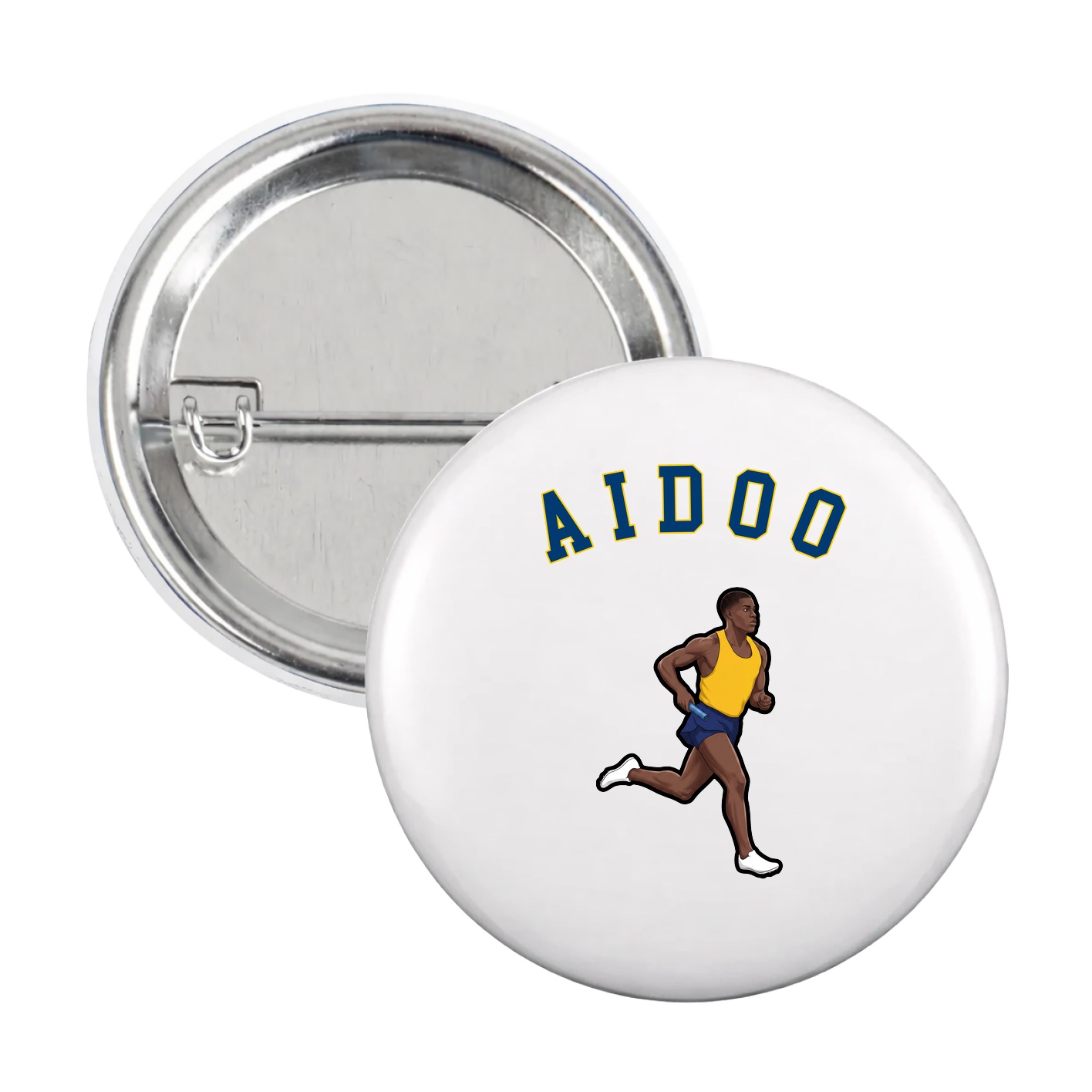 Game Day Button — Shirsey Arch in White