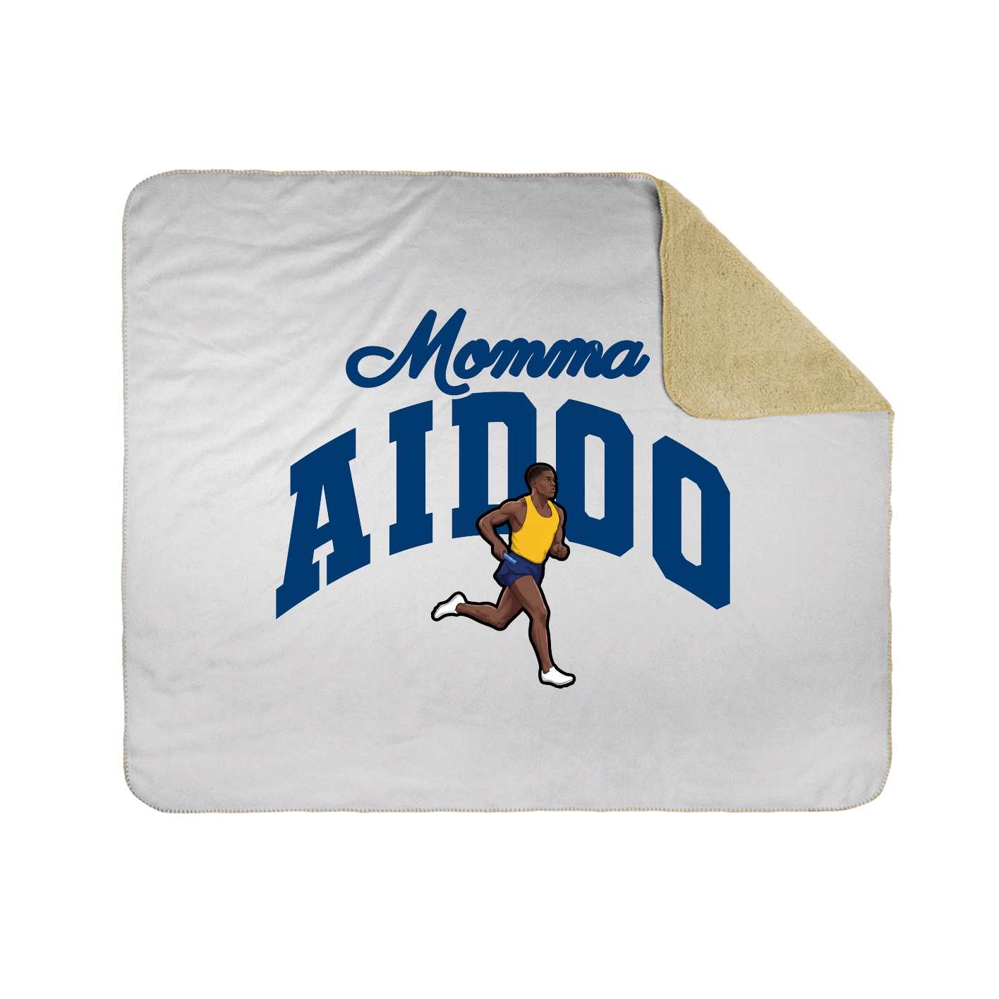 Throw Blanket — Mothers Day Arch in White