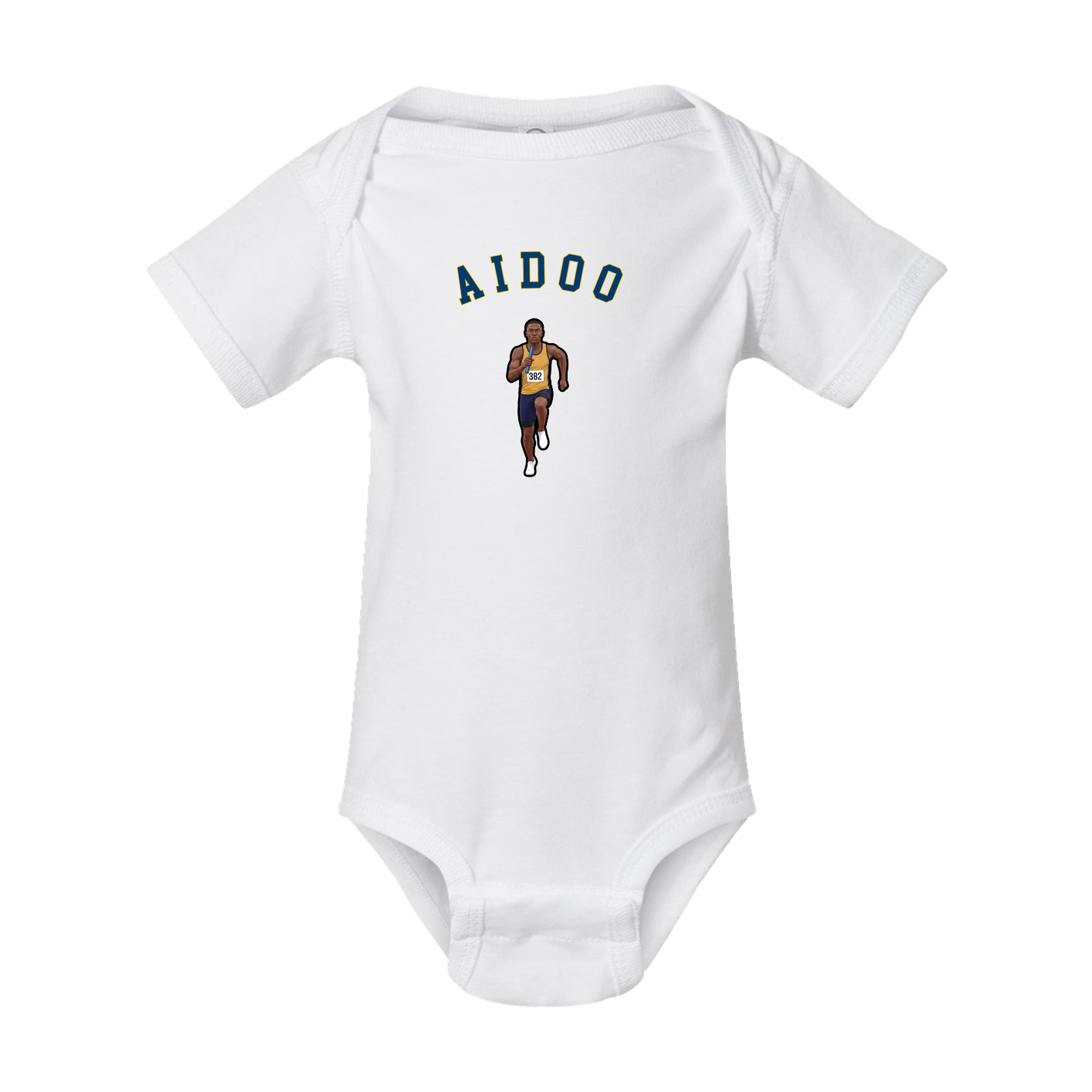 Baby Onesie — Shirsey Arch in White