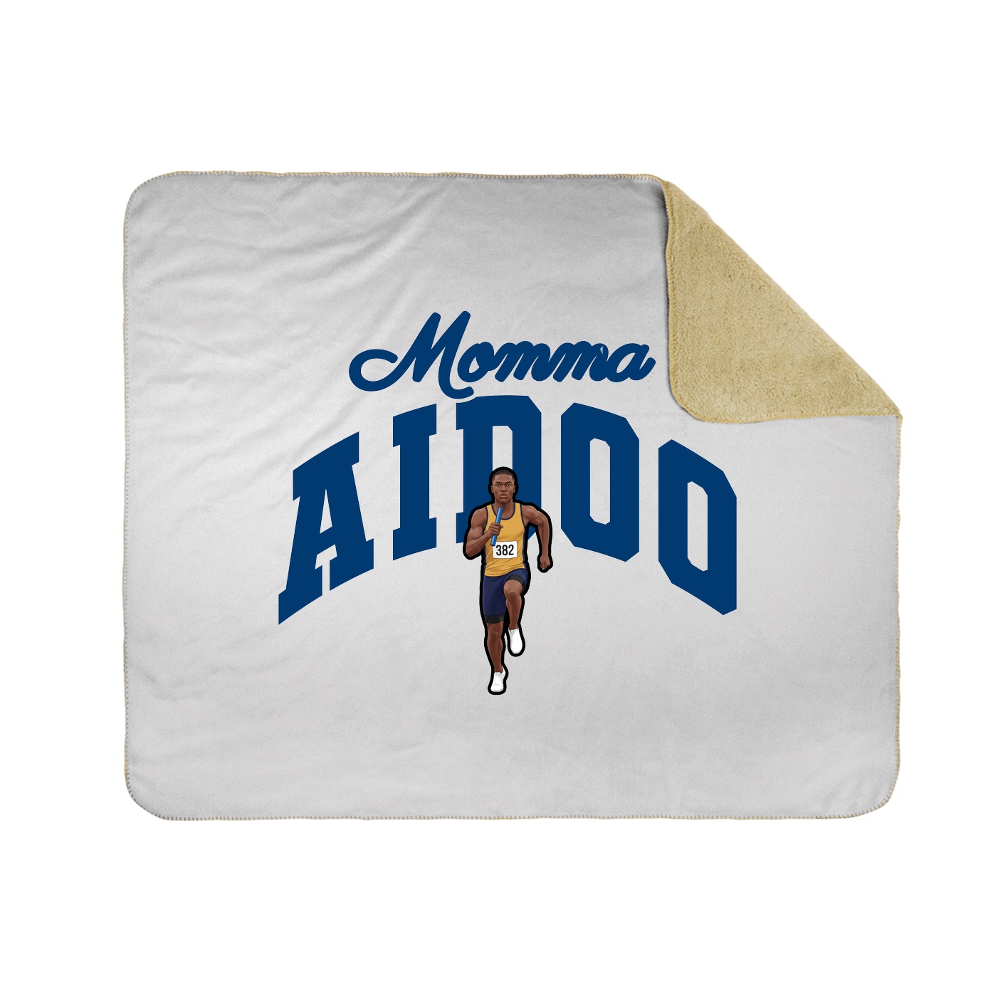 Throw Blanket — Mothers Day Arch in White