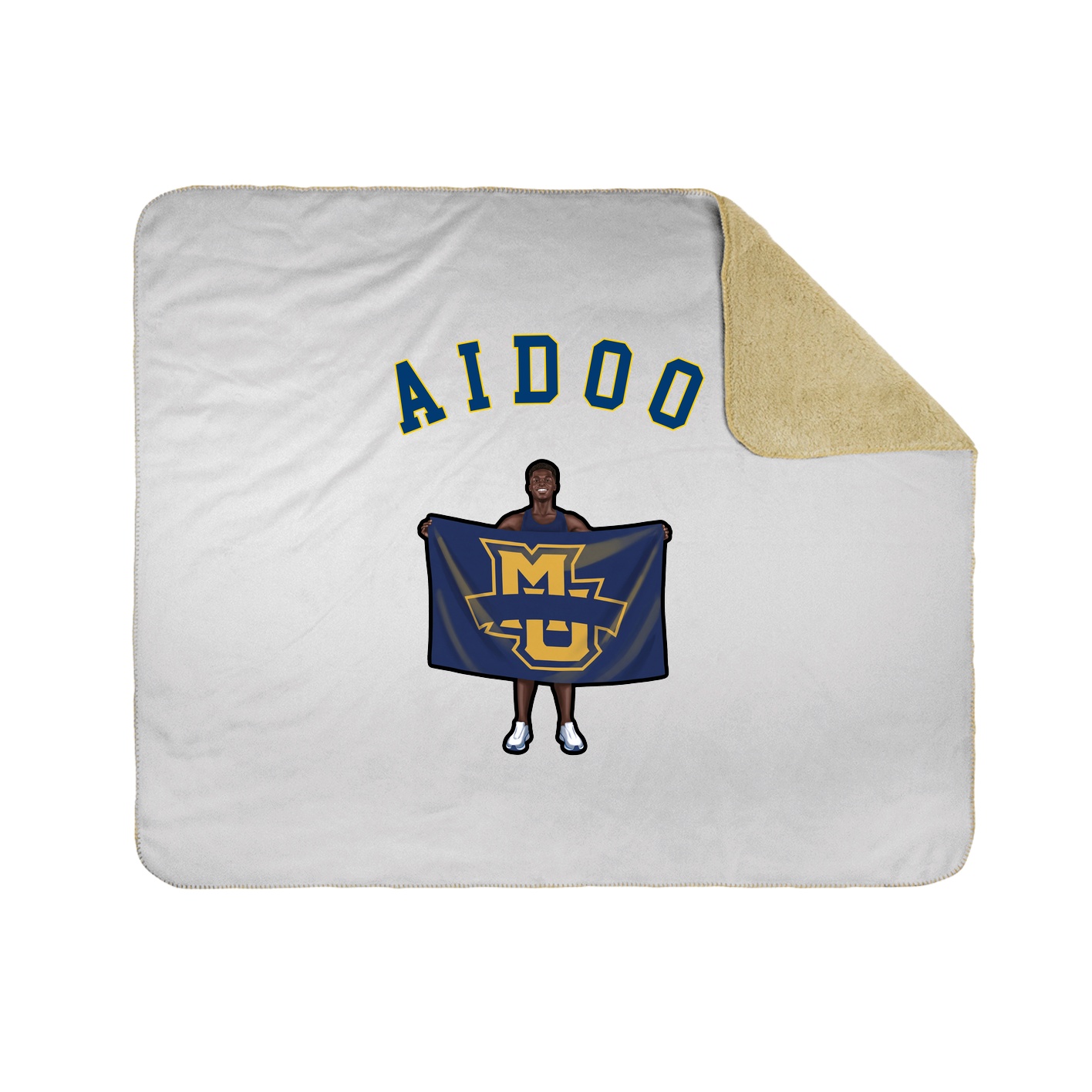 Throw Blanket — Shirsey Arch in White