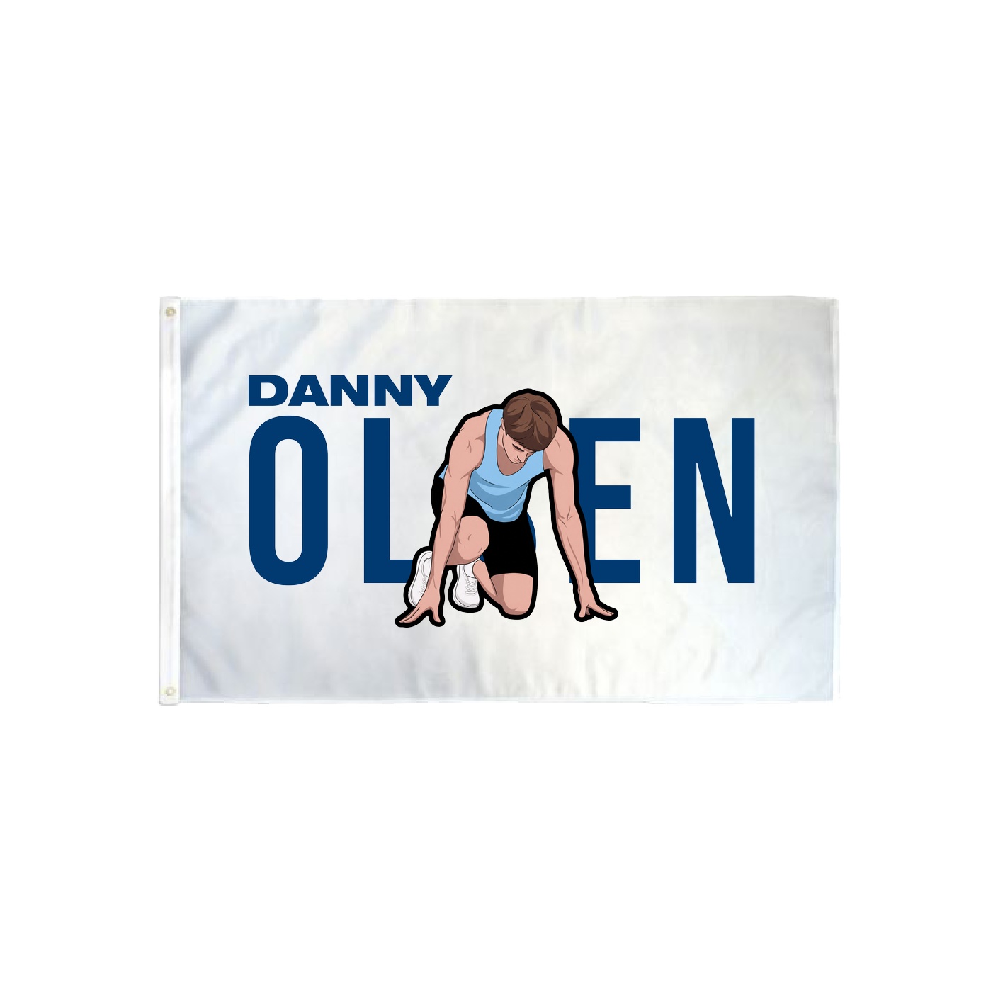 3x5 Flag — Player Name in Classic